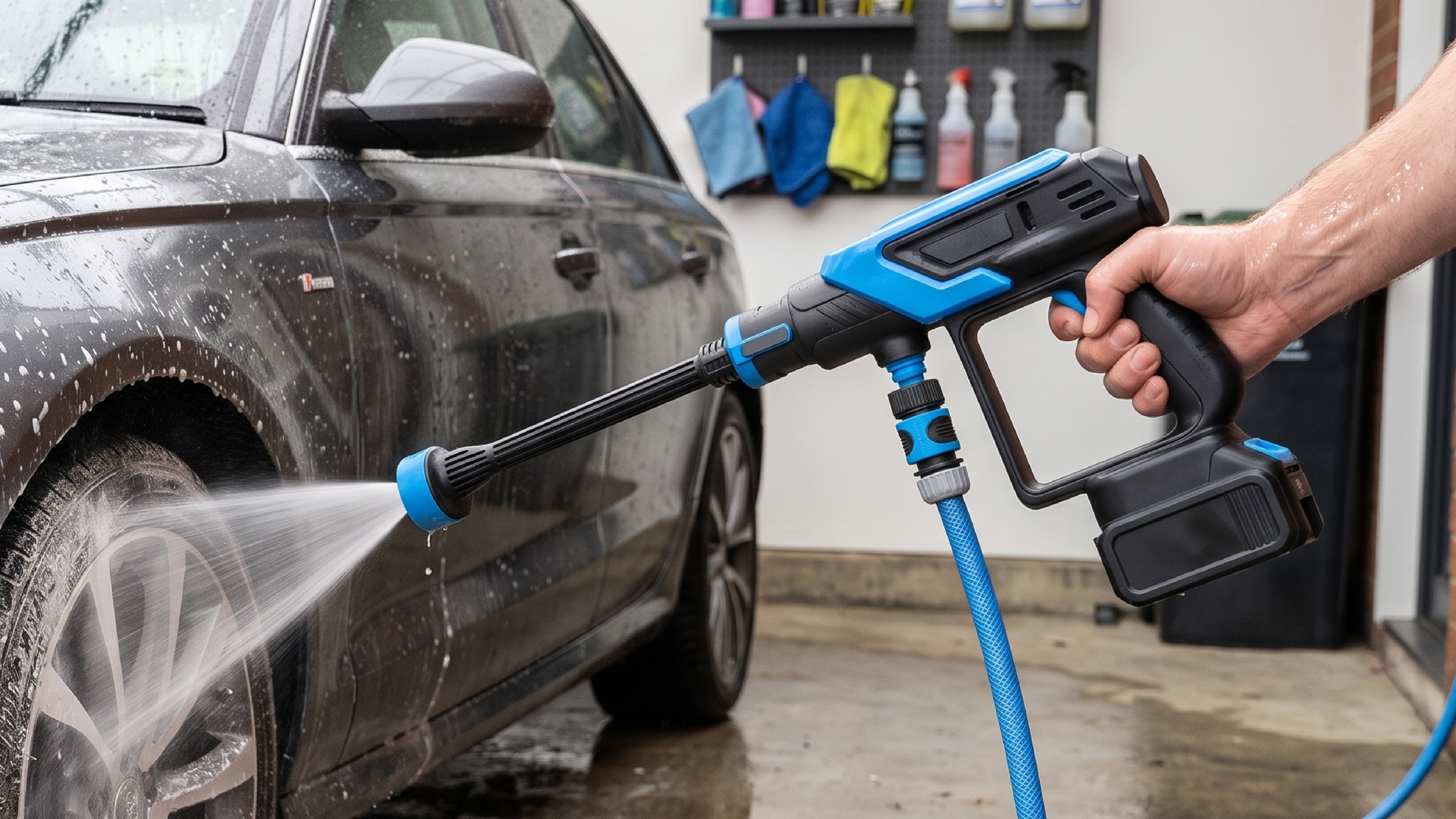 Lithium battery car washing gun，tool，Garden tools，Cleaning equipment，