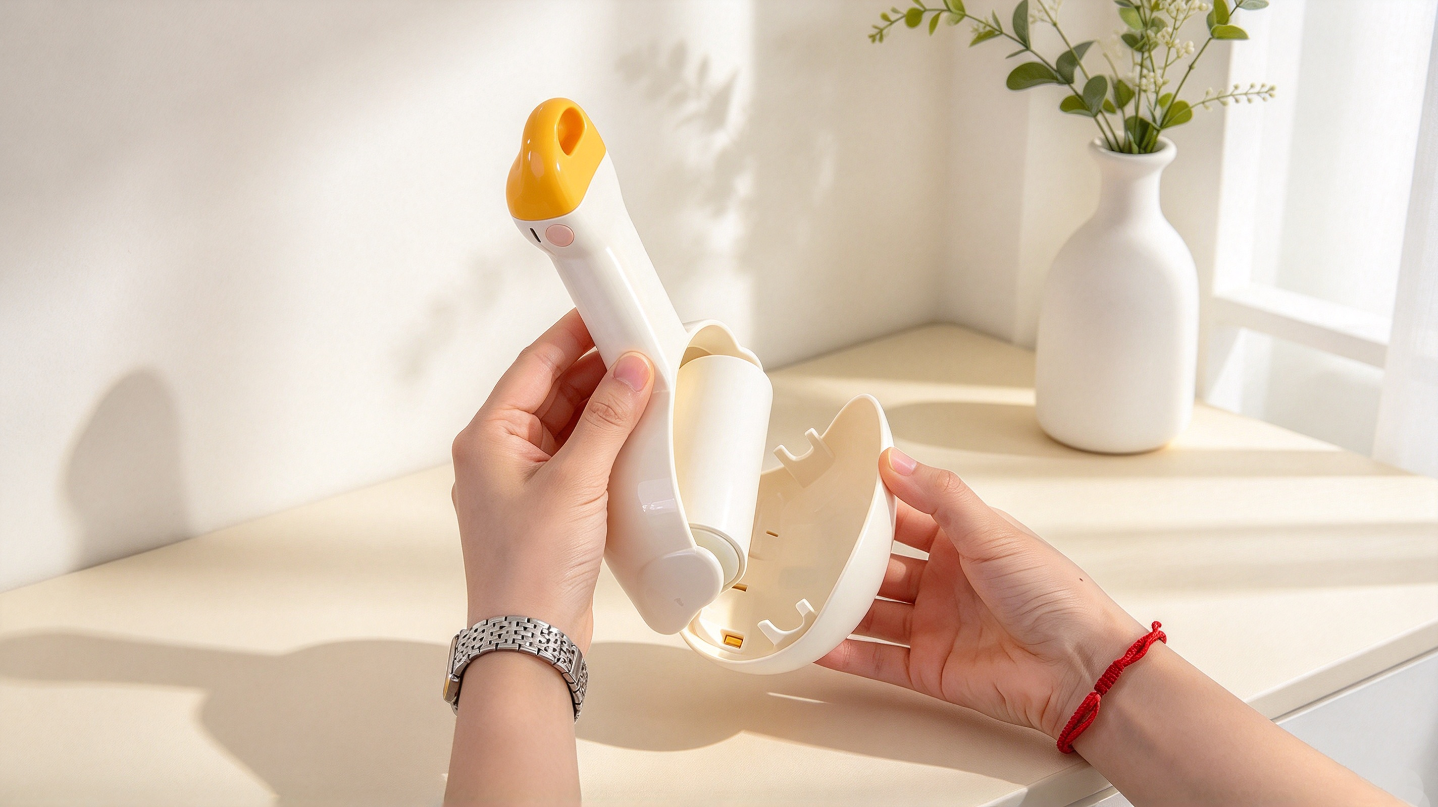 product design，Appearance design，industrial design，Design of hair gluer，Big white goose，Household commodity design，Product design case，