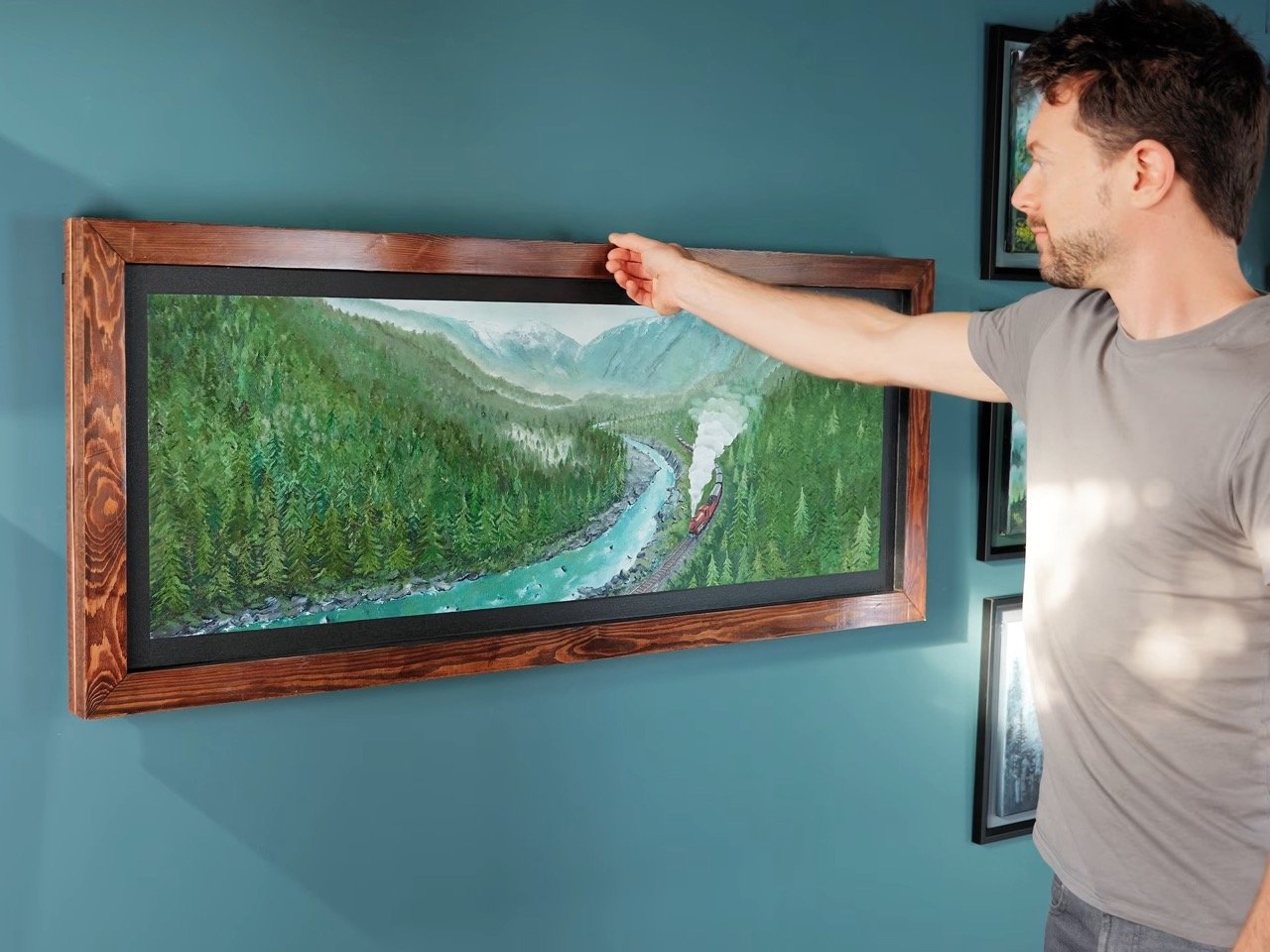 Hidden computer，originality，Electronic equipment，Picture frame，