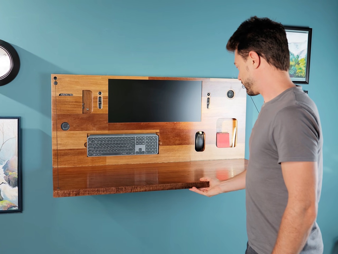 Hidden computer，originality，Electronic equipment，Picture frame，