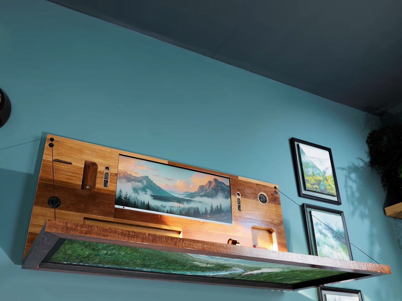 Hidden computer，originality，Electronic equipment，Picture frame，