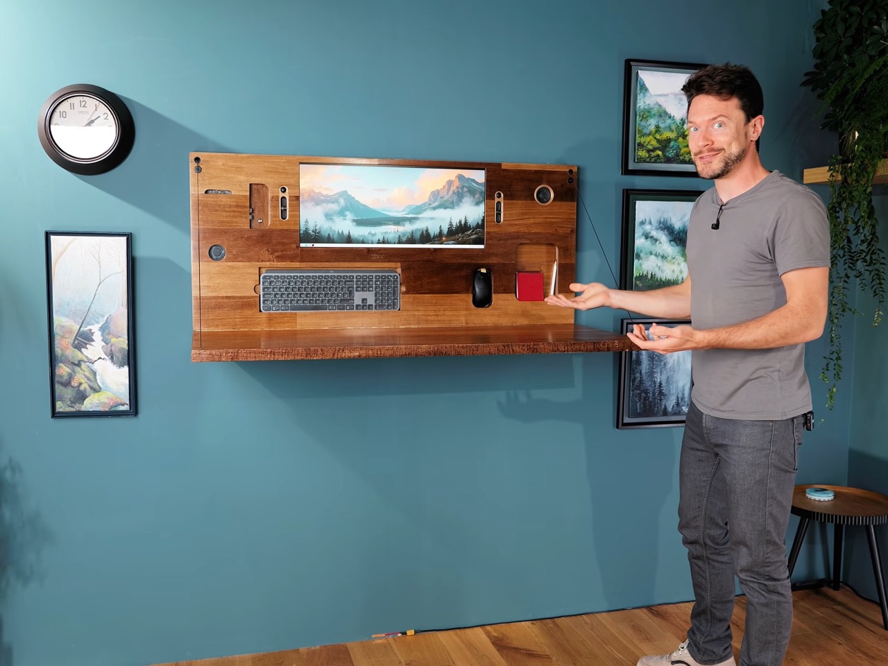 Hidden computer，originality，Electronic equipment，Picture frame，