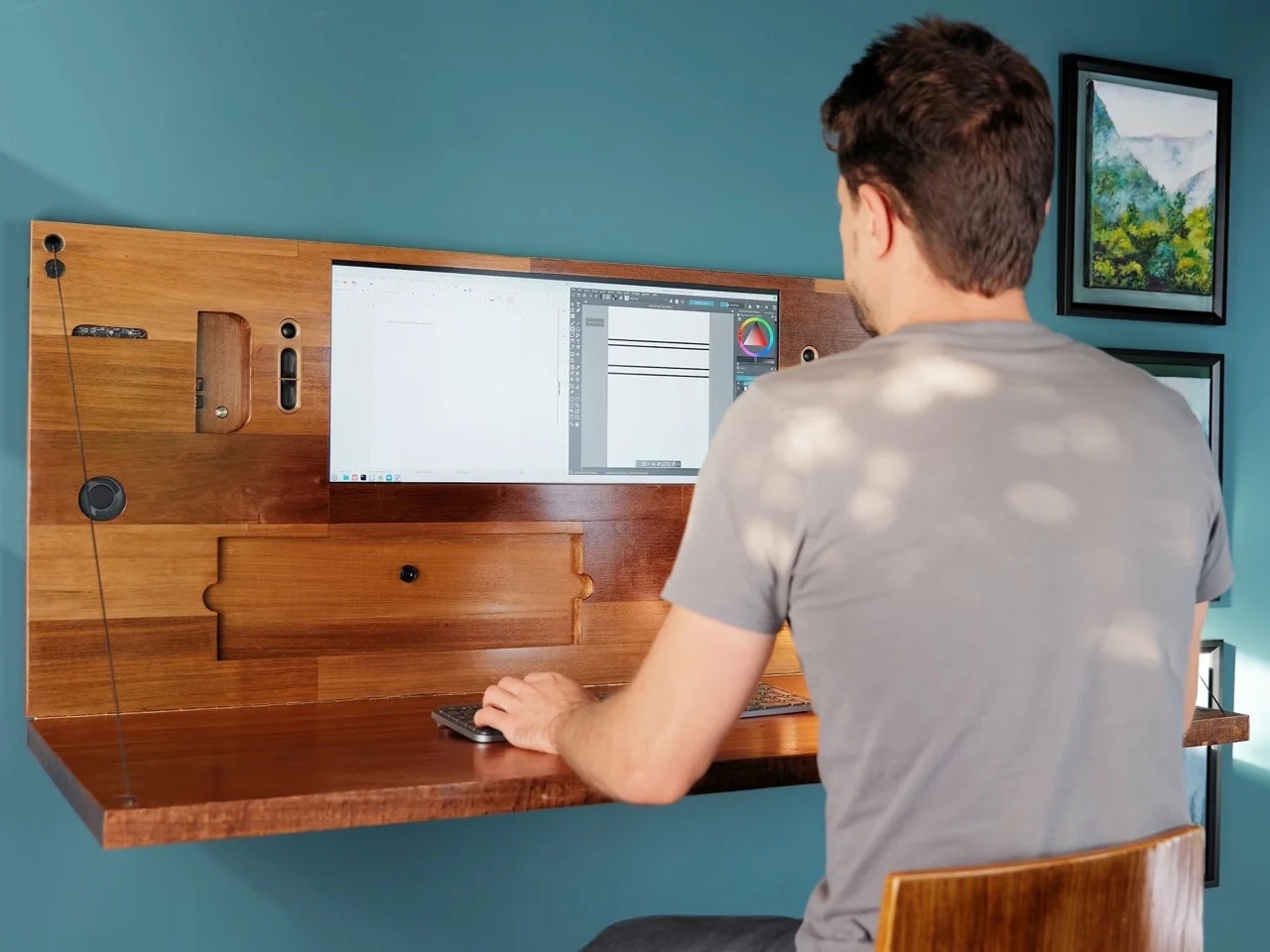 Hidden computer，originality，Electronic equipment，Picture frame，