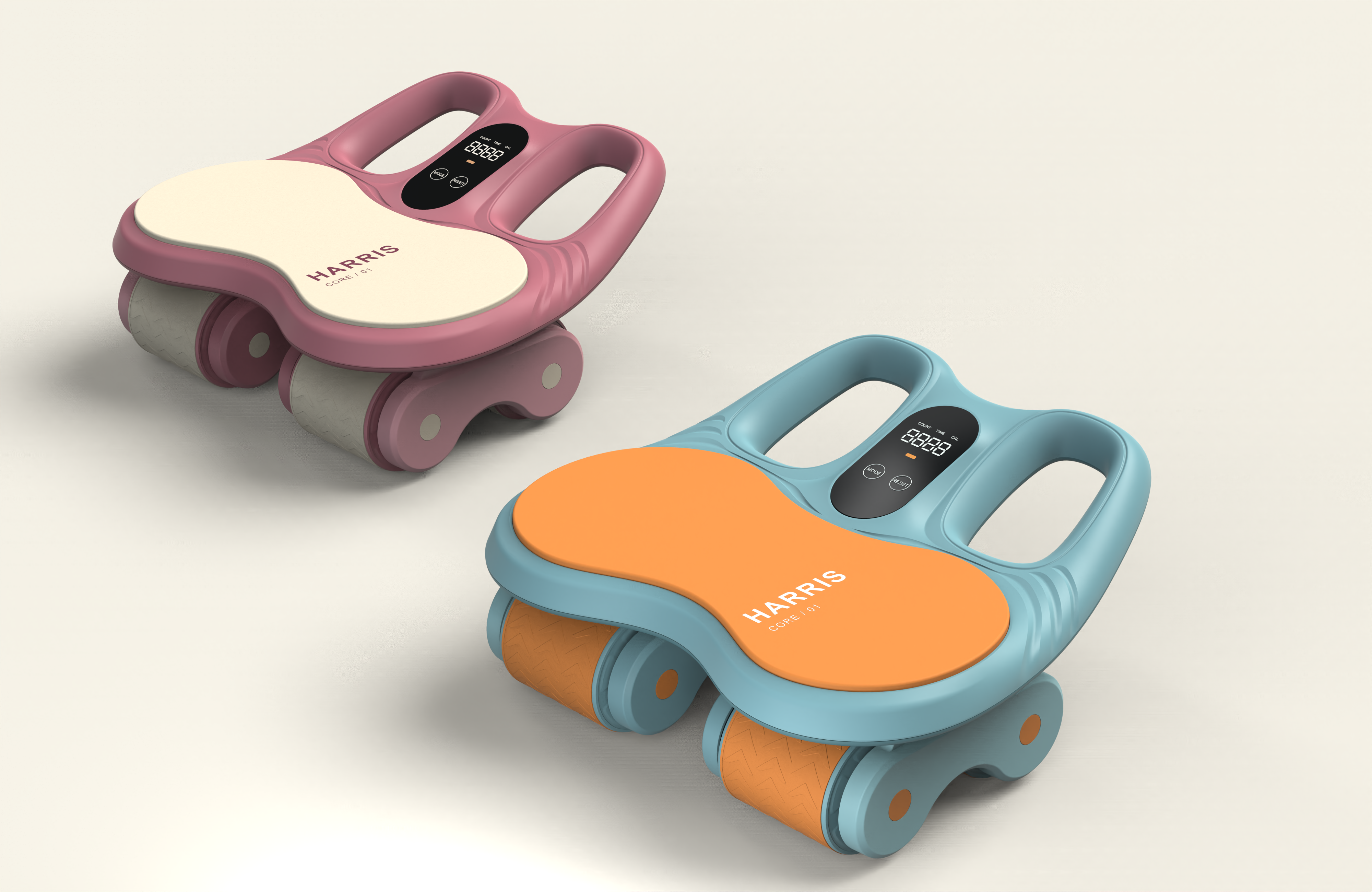 Industrial Design Product Design Abdominal Wheel Fitness Equipment，