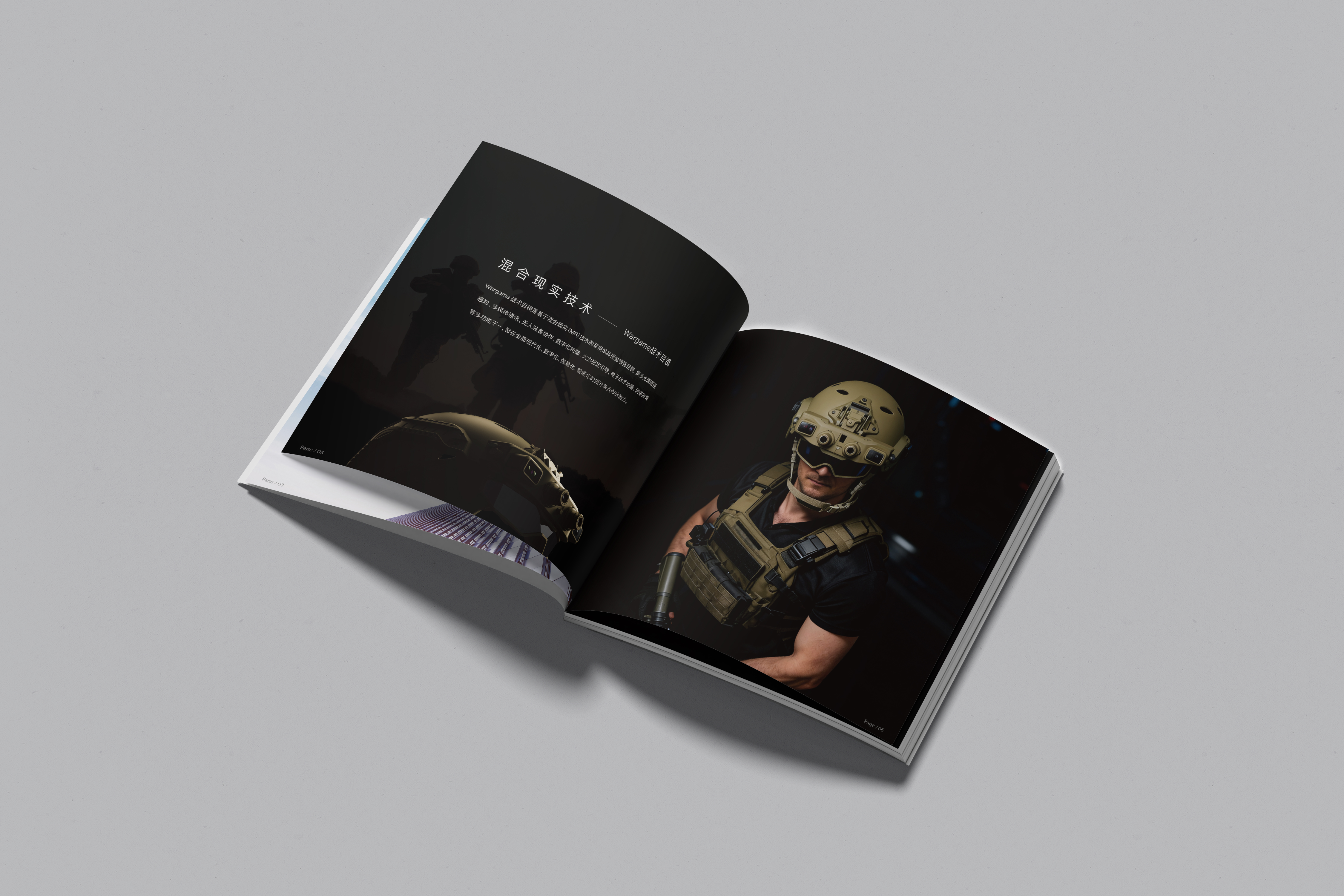 Graphic Artist Designer，Brochure Design ，# Layout Design，military products，Industrial Design Album，Visual design，Typesetting design，