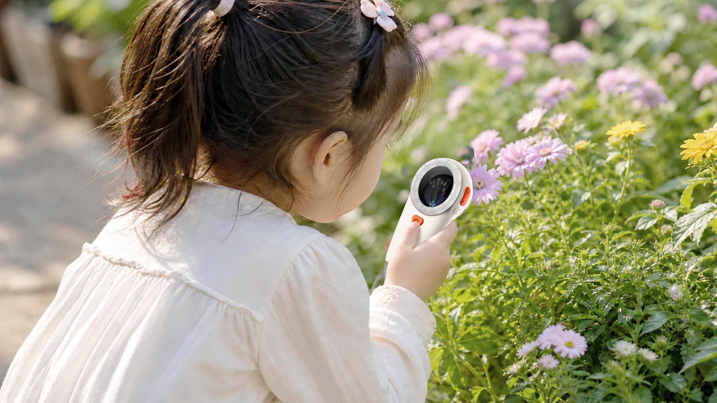 Children's microscope，
