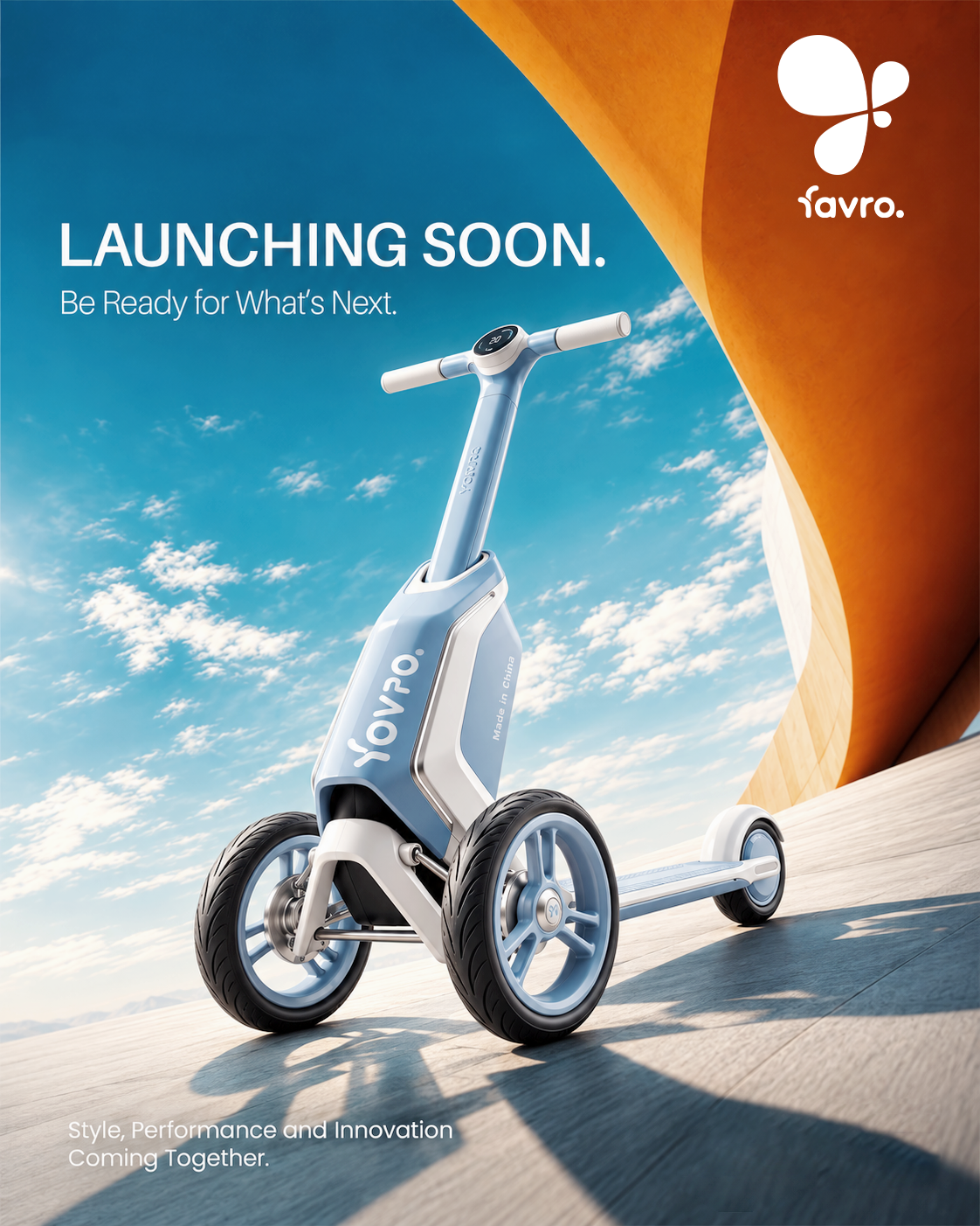Electric scooters, scooters, travel tools, AI，