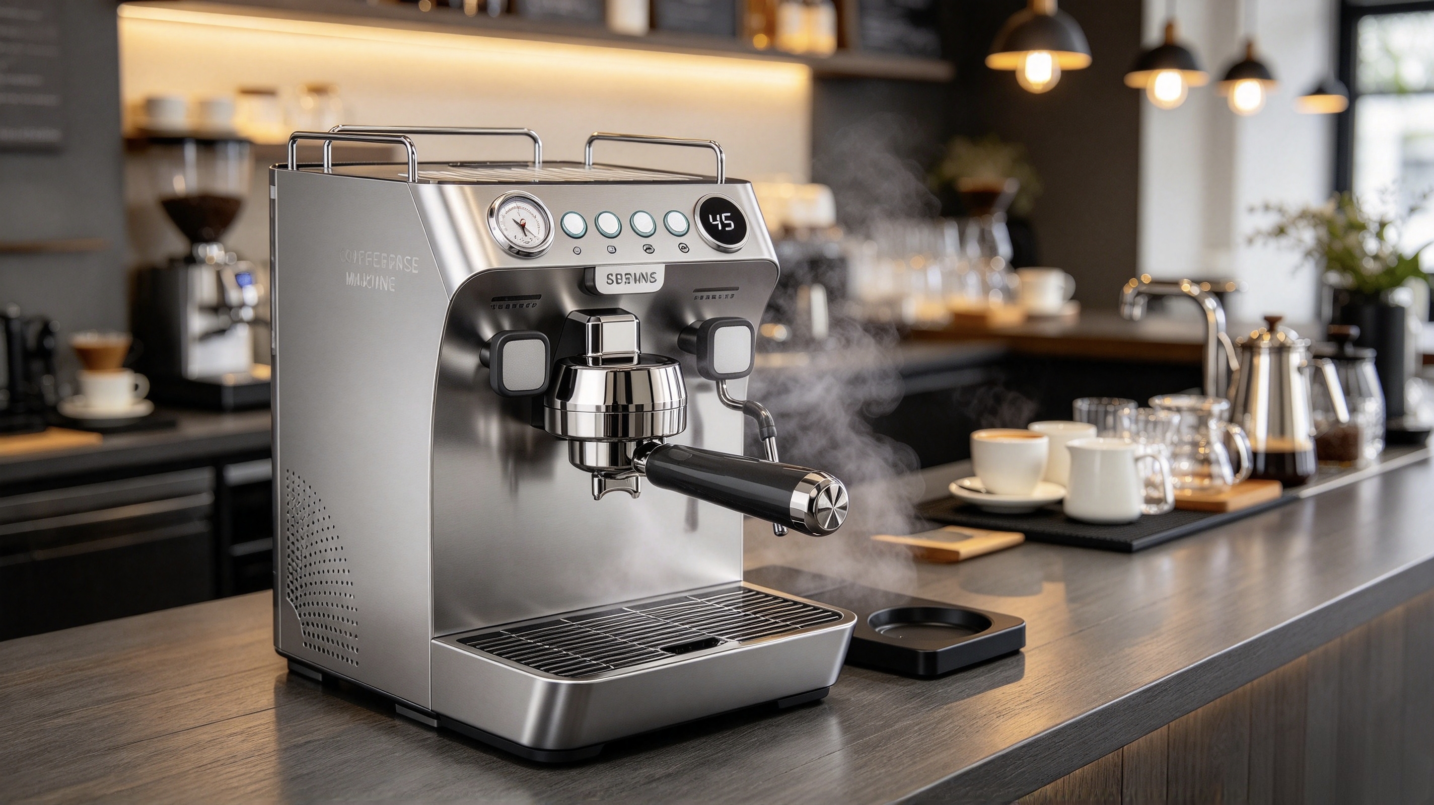 Semi-automatic espresso coffee machine，