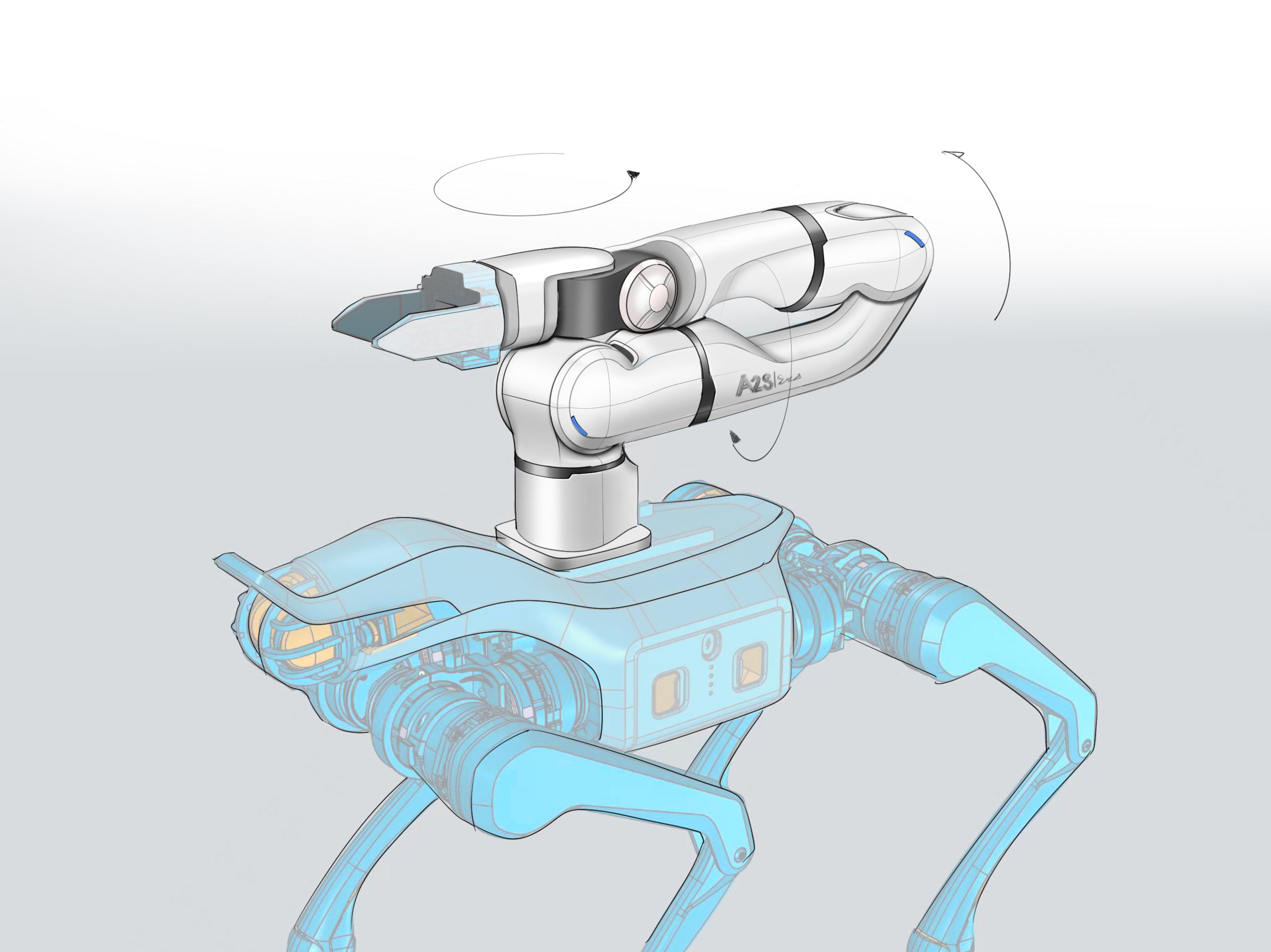 robot，Body，