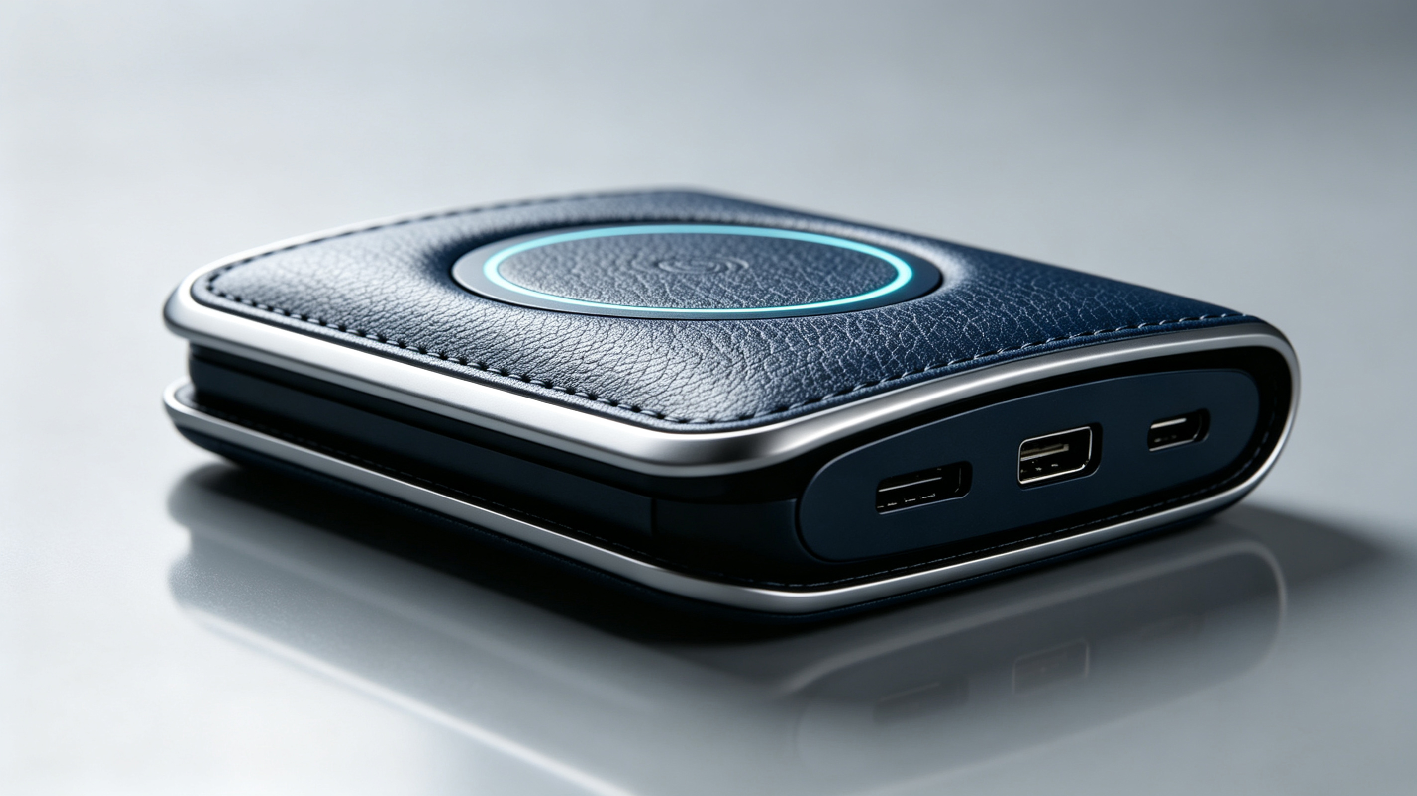 Magnetic attraction，portable battery，wallet，