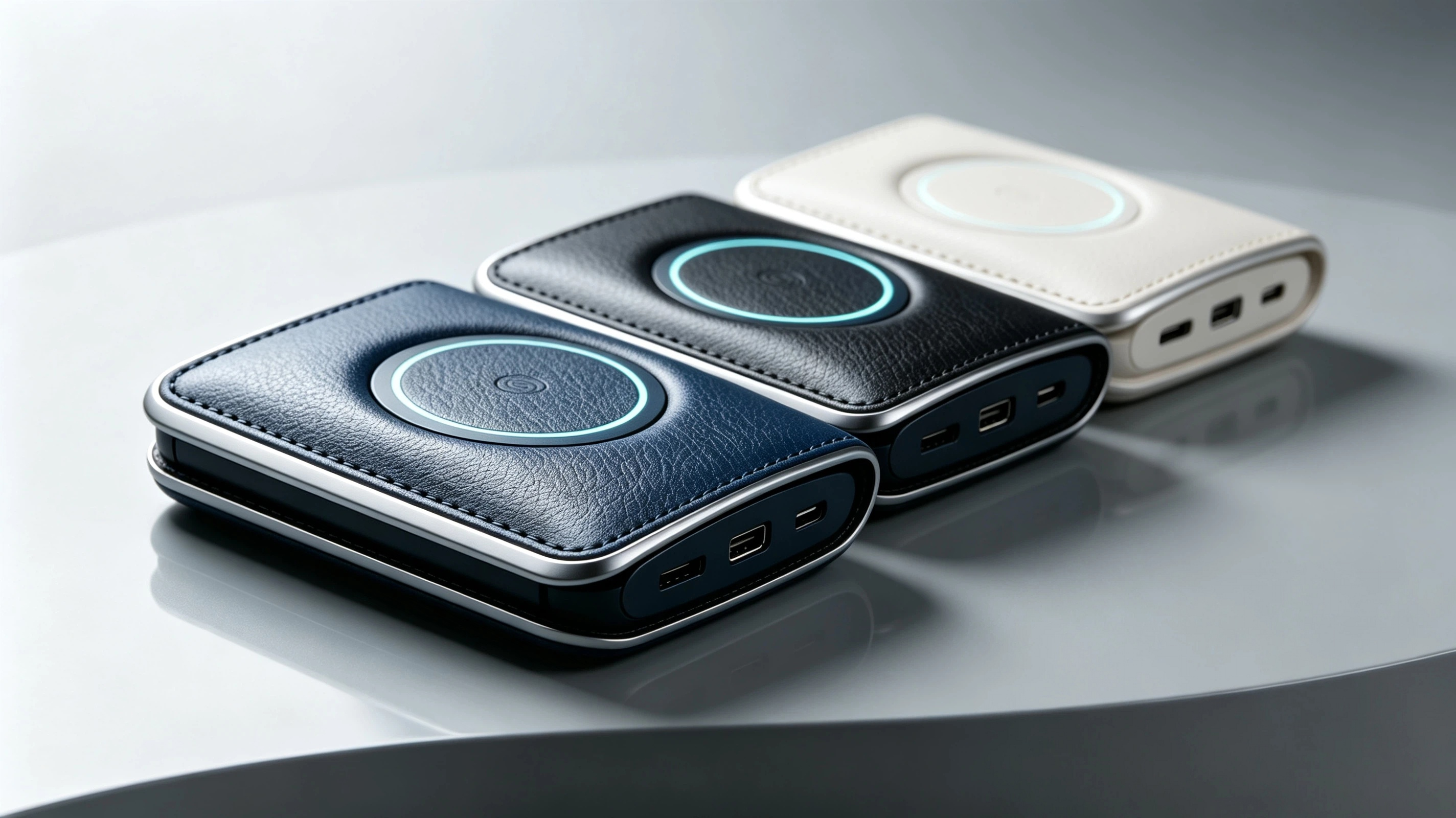 Magnetic attraction，portable battery，wallet，