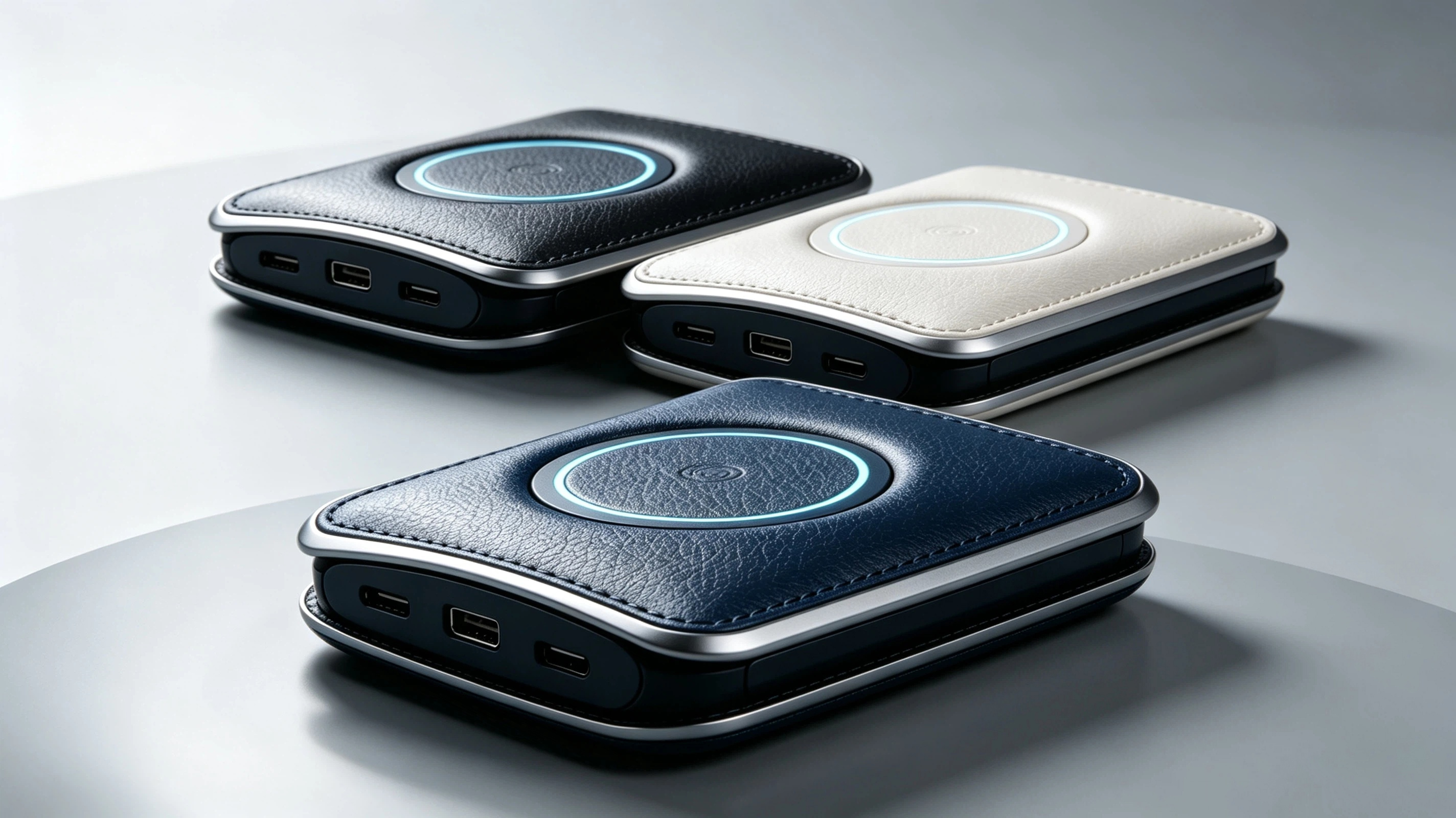 Magnetic attraction，portable battery，wallet，