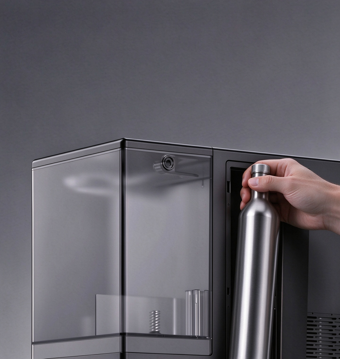 #Desktop carbonated water purifier，#Sparkling water maker，#Desktop carbonated water purifier，#Desktop water dispenser，#Industrial Design，#Sparkling water maker，#Desktop water dispenser，#Industrial Design，