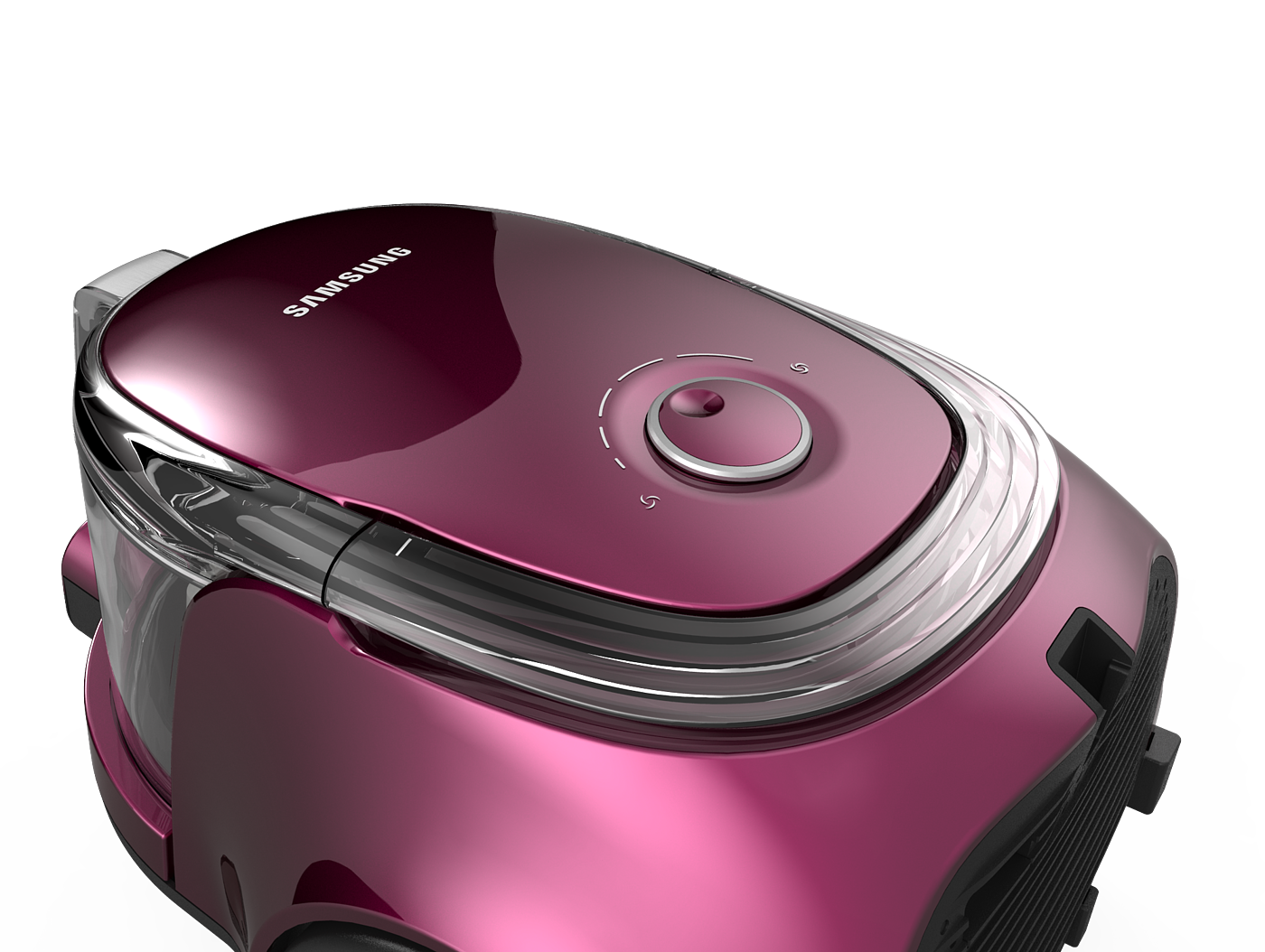 Model rendering，Transparent material，Tank vacuum cleaner，Samsung，