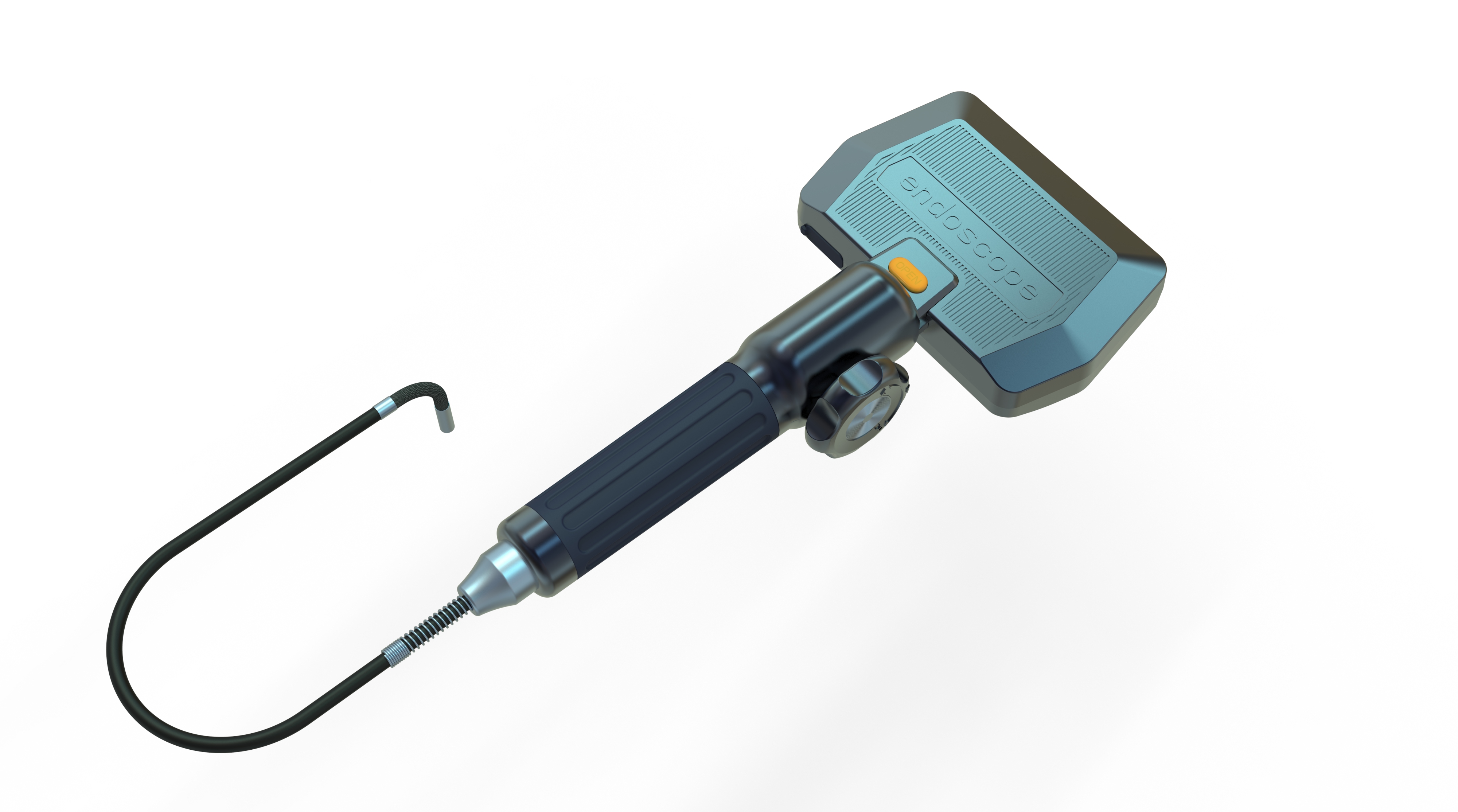 Endoscope design，Industrial endoscope，industrial design，product design，Appearance design，Product structure design，Industrial equipment design，Industrial instrument design，