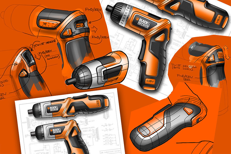 industrial design，Hand drawn，design sketch，Hand tools，tool，