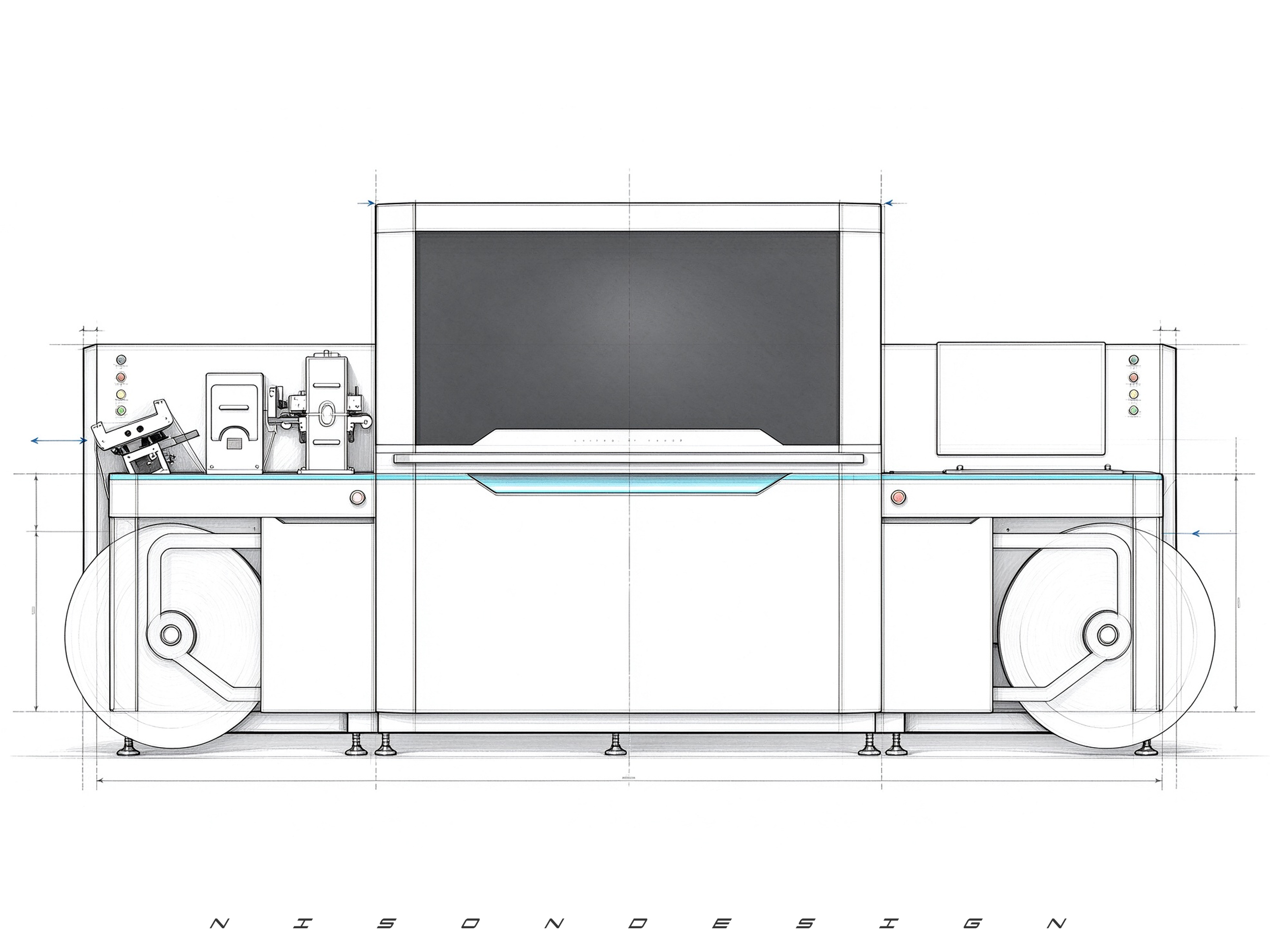 Appearance design，industrial design，product design，Labeling machine，