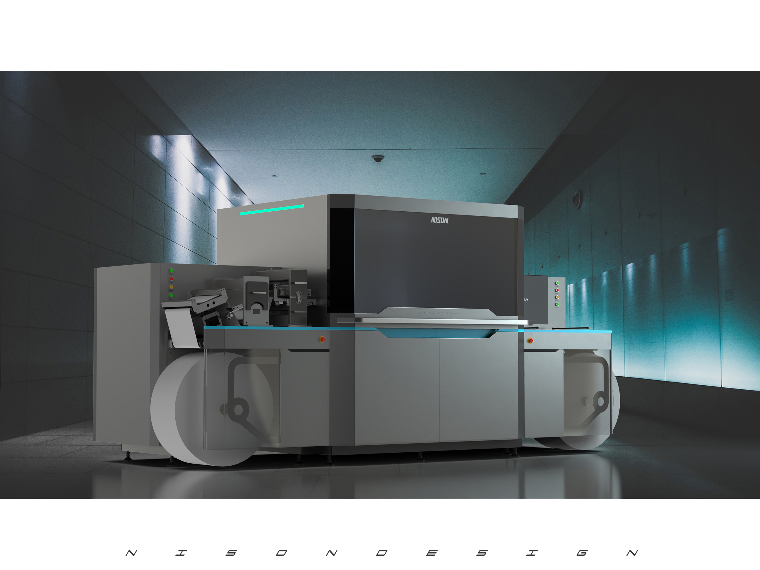 Appearance design，industrial design，product design，Labeling machine，