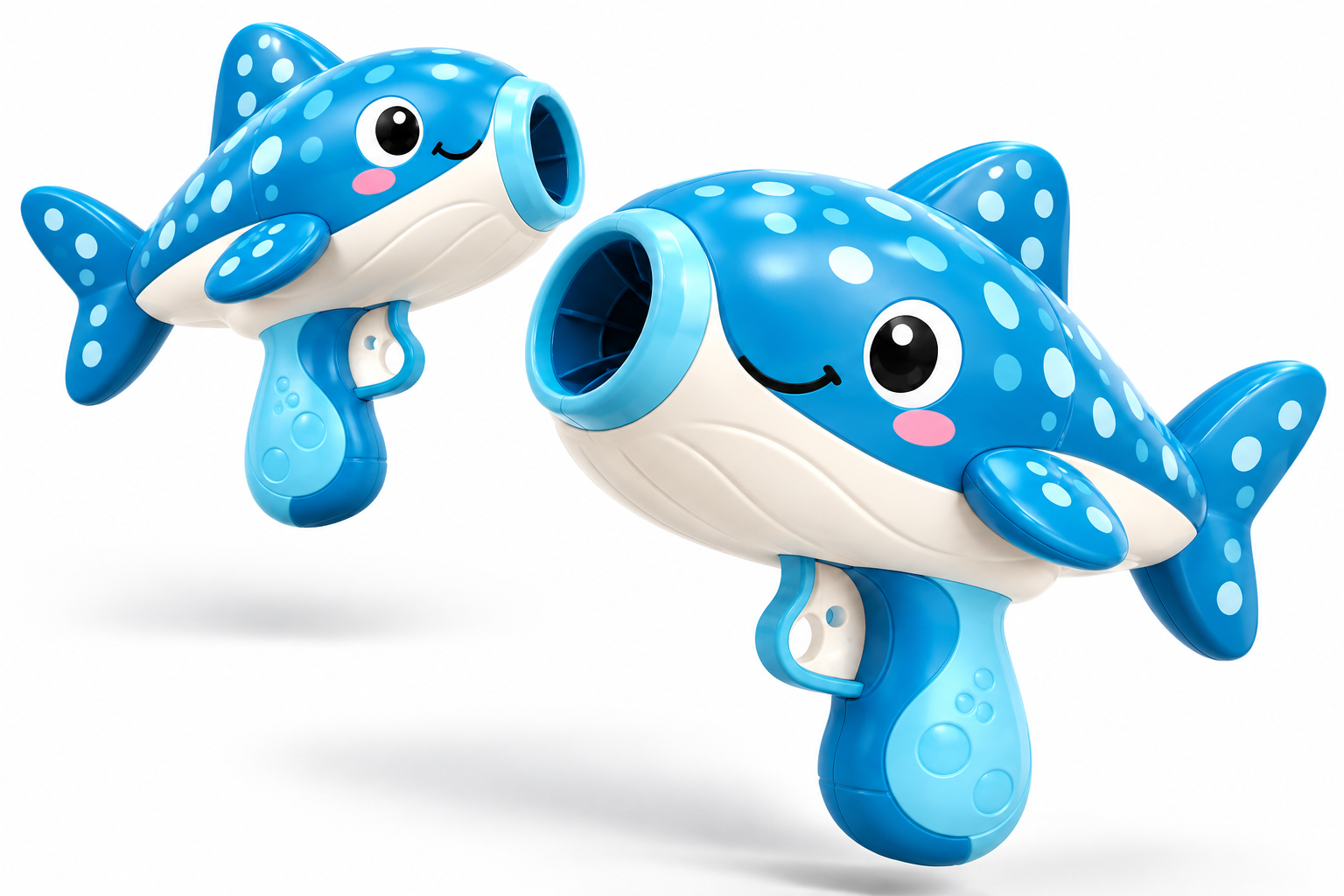 industrial design，product design，Toy design，Children's Toys，Bubble Gun，Bionics Design ，Whale shark，Product rendering，