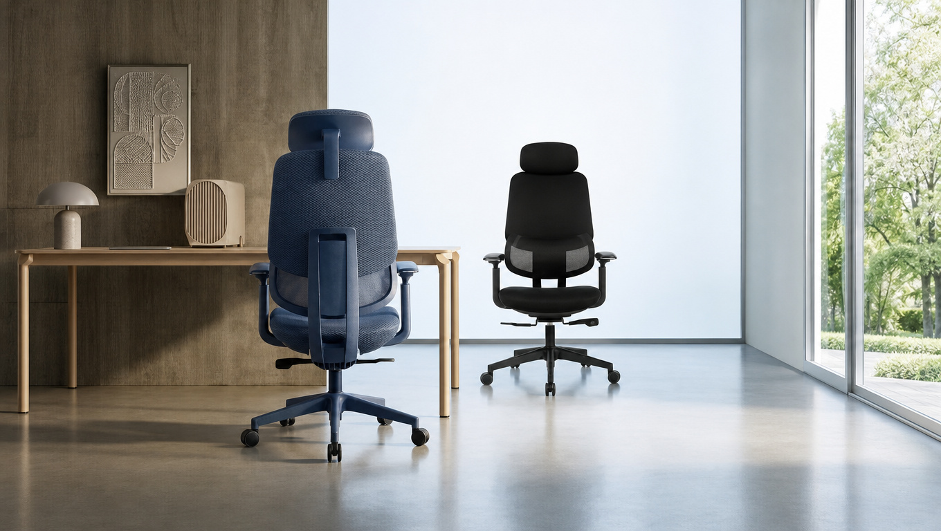 Industrial design, product design, ergonomic chair, office chair,，