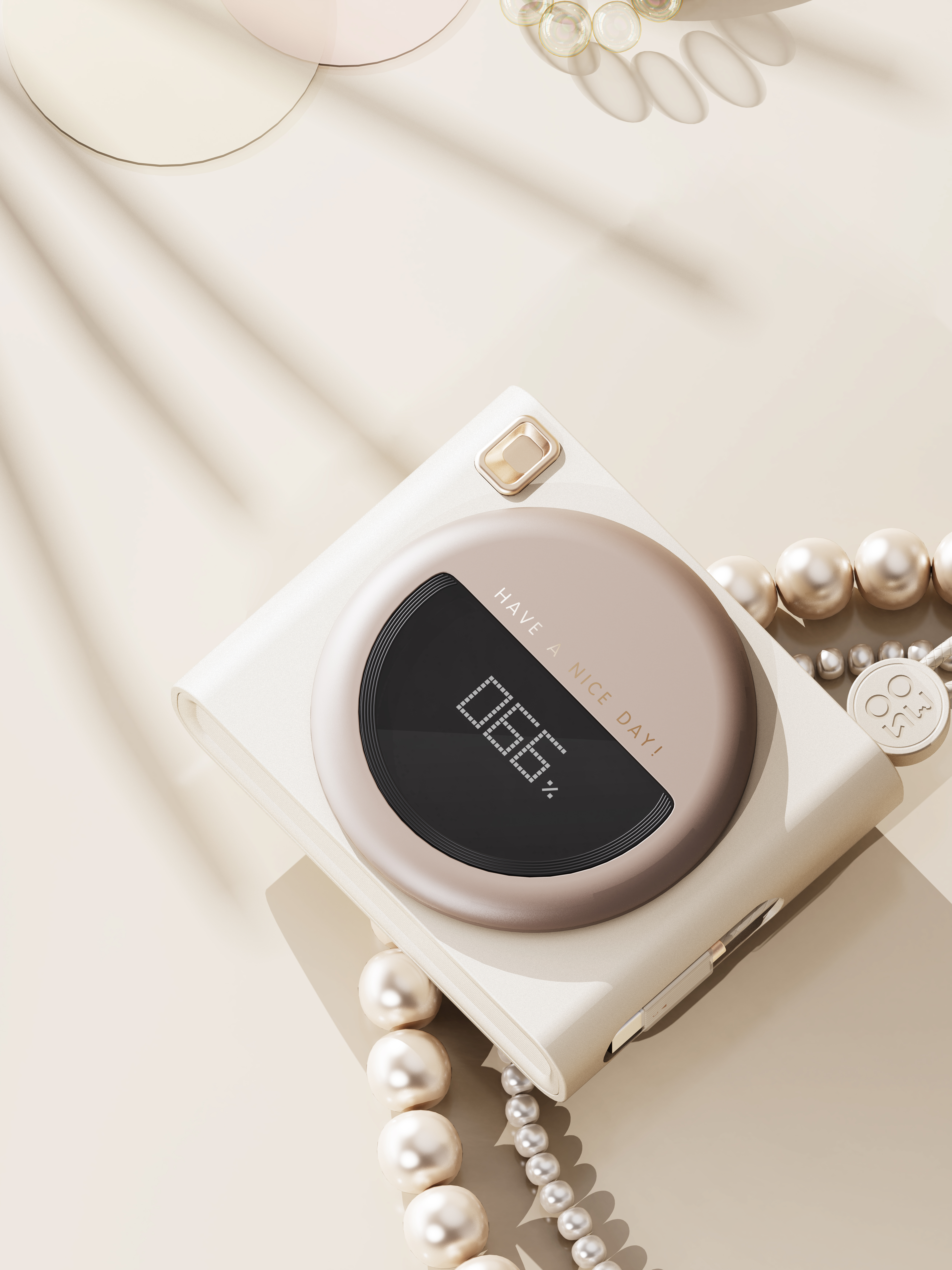 portable battery，Retro，delicate，dopamine，Creative Digital，camera，Magnetic charging treasure，3c，