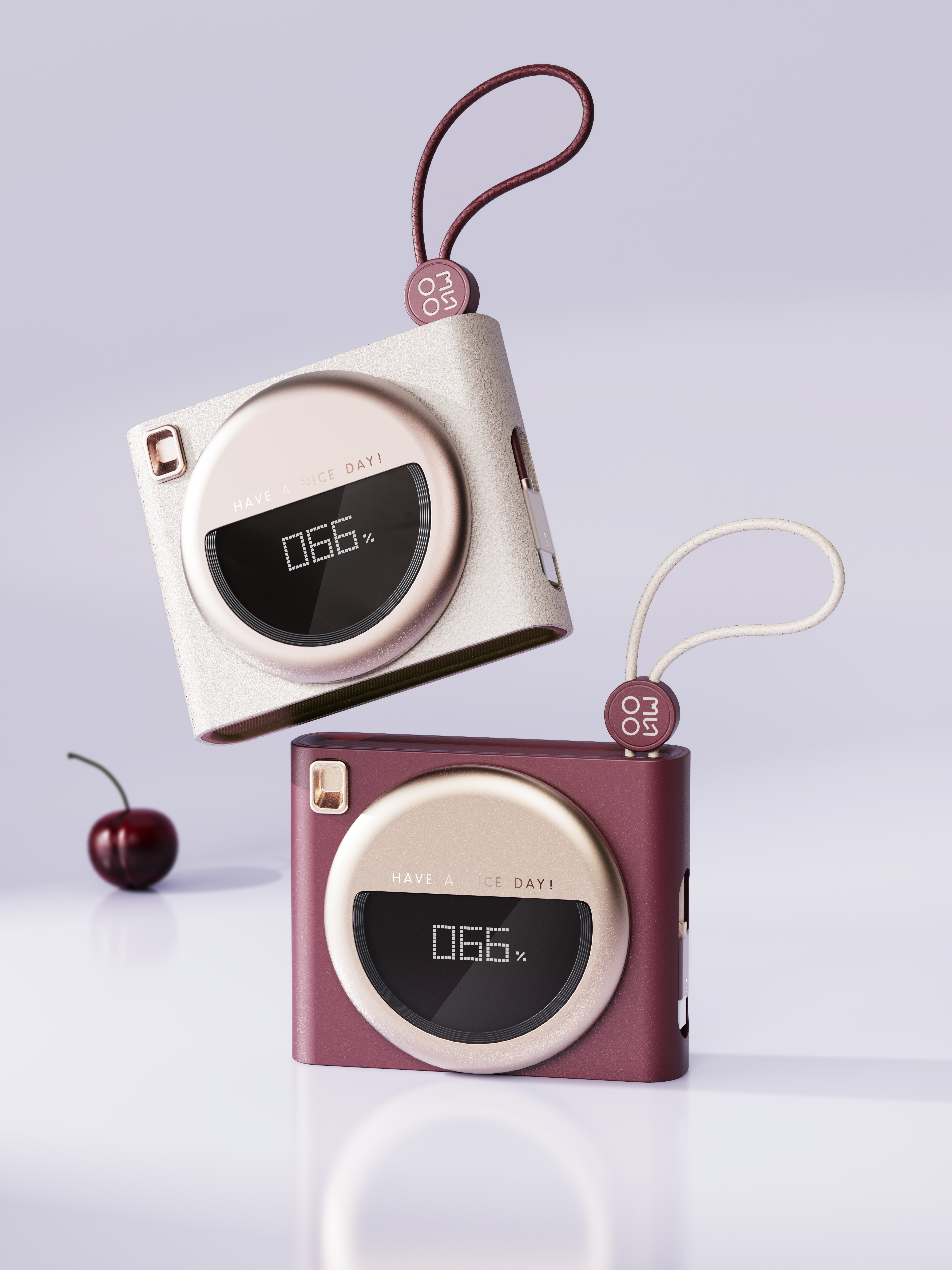 portable battery，Retro，delicate，dopamine，Creative Digital，camera，Magnetic charging treasure，3c，