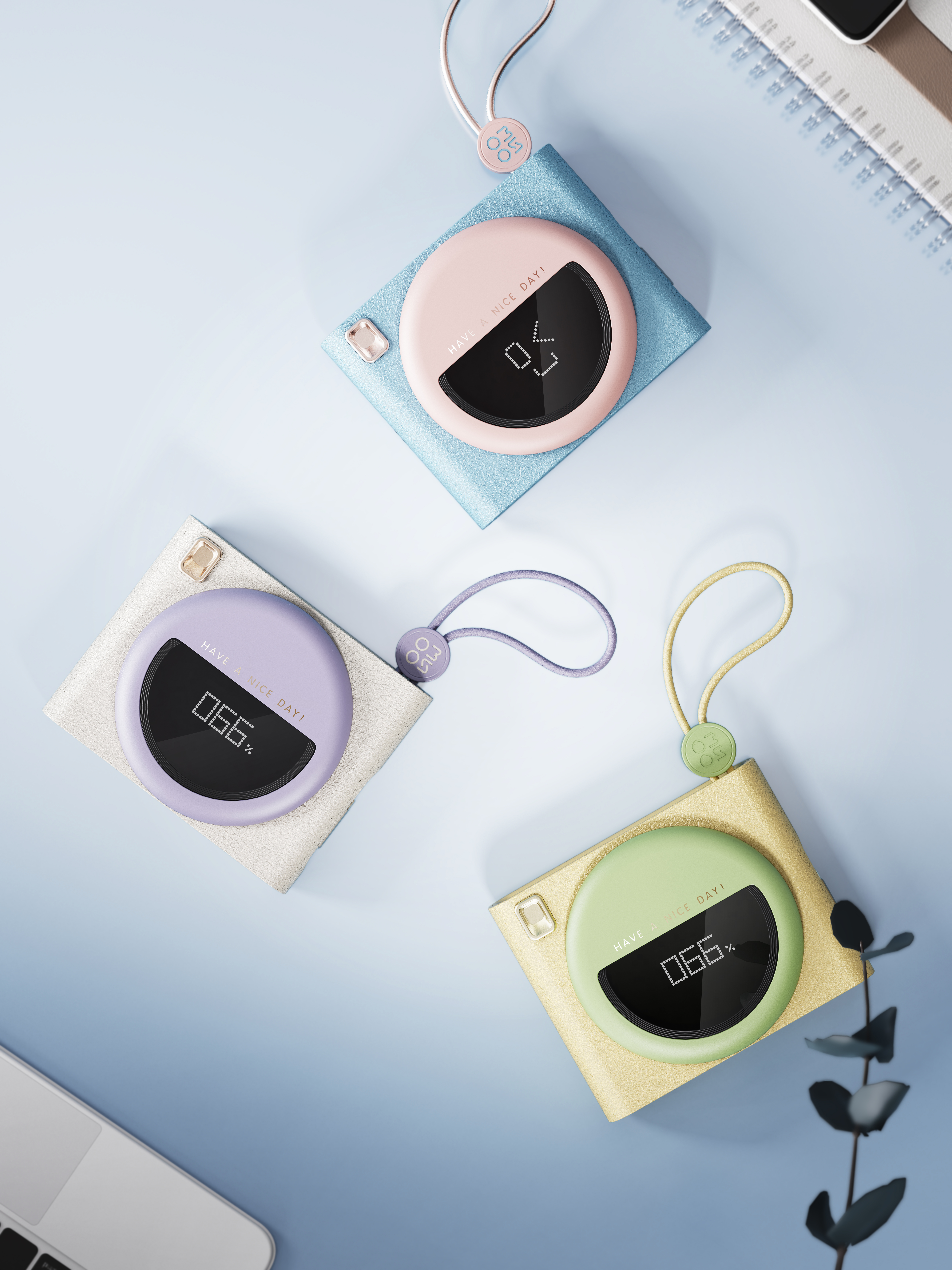 portable battery，Retro，delicate，dopamine，Creative Digital，camera，Magnetic charging treasure，3c，