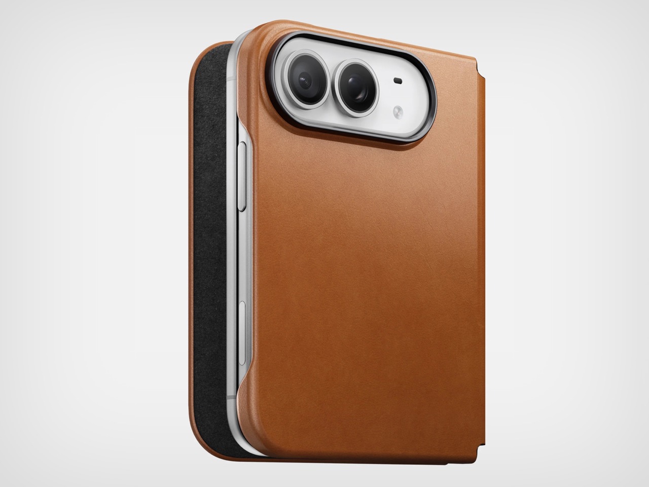 Horween leather，Clip Design，All-inclusive folio，