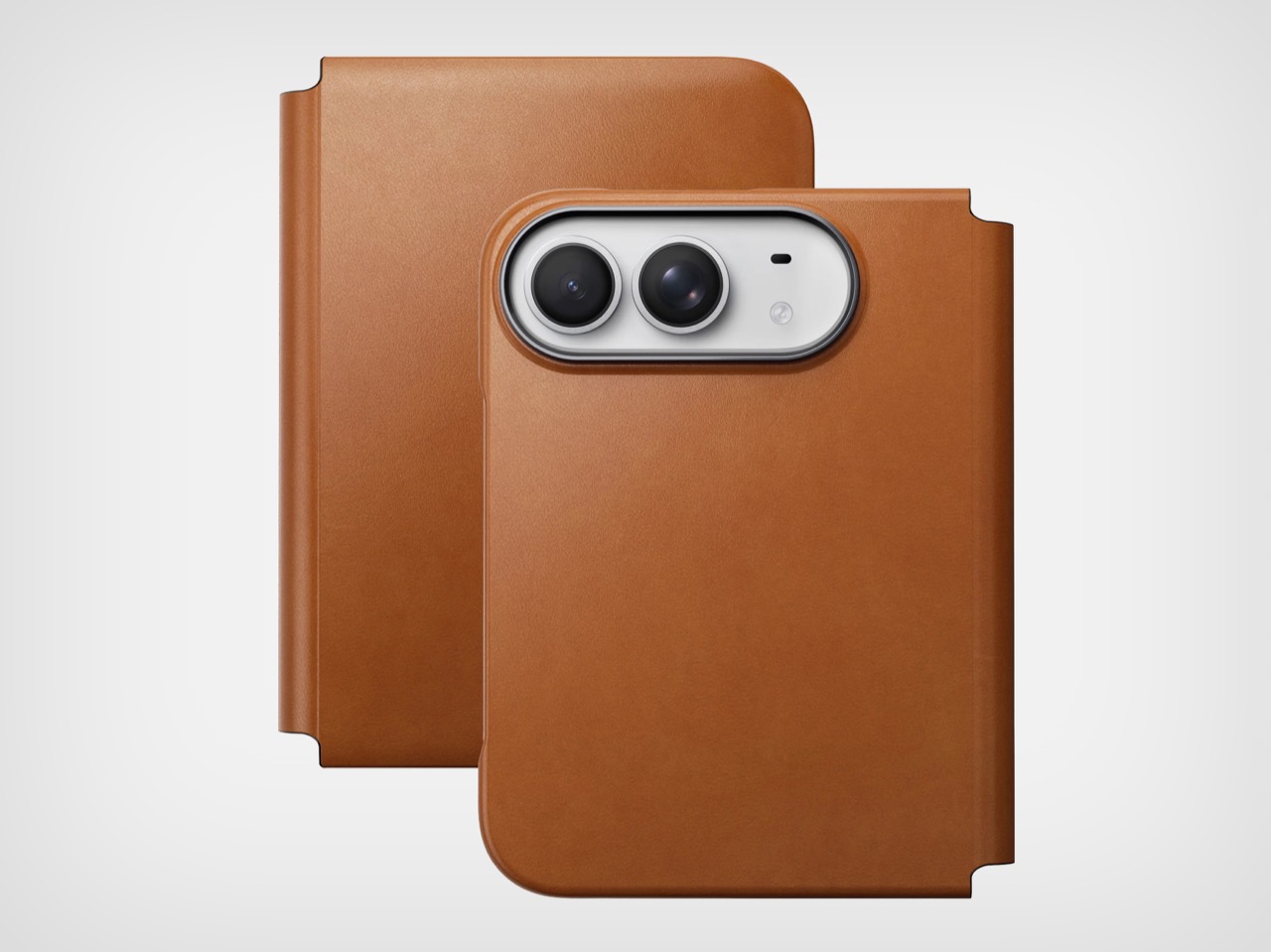 Horween leather，Clip Design，All-inclusive folio，
