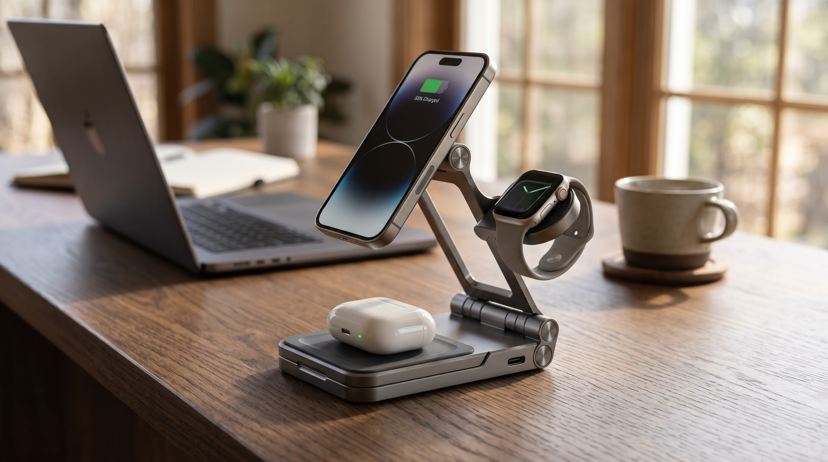 wireless charger ，3C digital，industrial design，Structural design，CMF design，Desktop Aesthetics，product design，