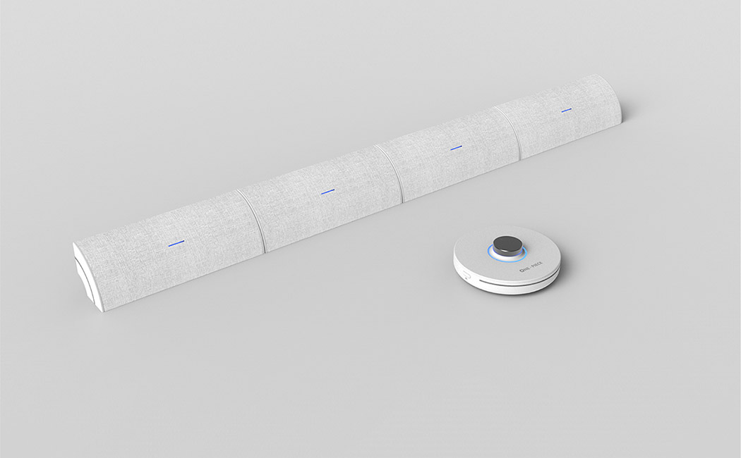 cylindrical，One Piece，loudspeaker box，wireless，Do Hyeung Kim，