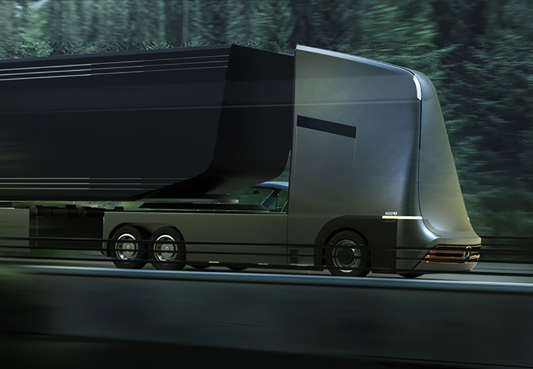 Euro-X，Muyeon Cho，Electric，truck，Benz，