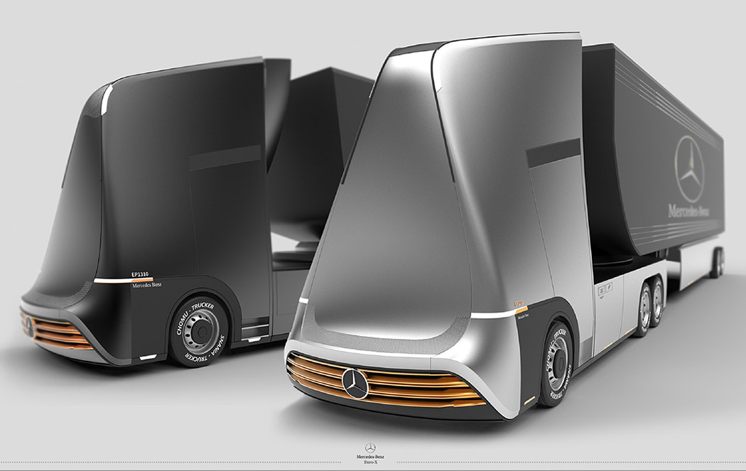 Euro-X，Muyeon Cho，Electric，truck，Benz，