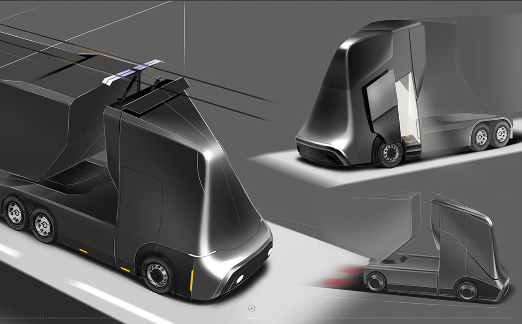Euro-X，Muyeon Cho，Electric，truck，Benz，