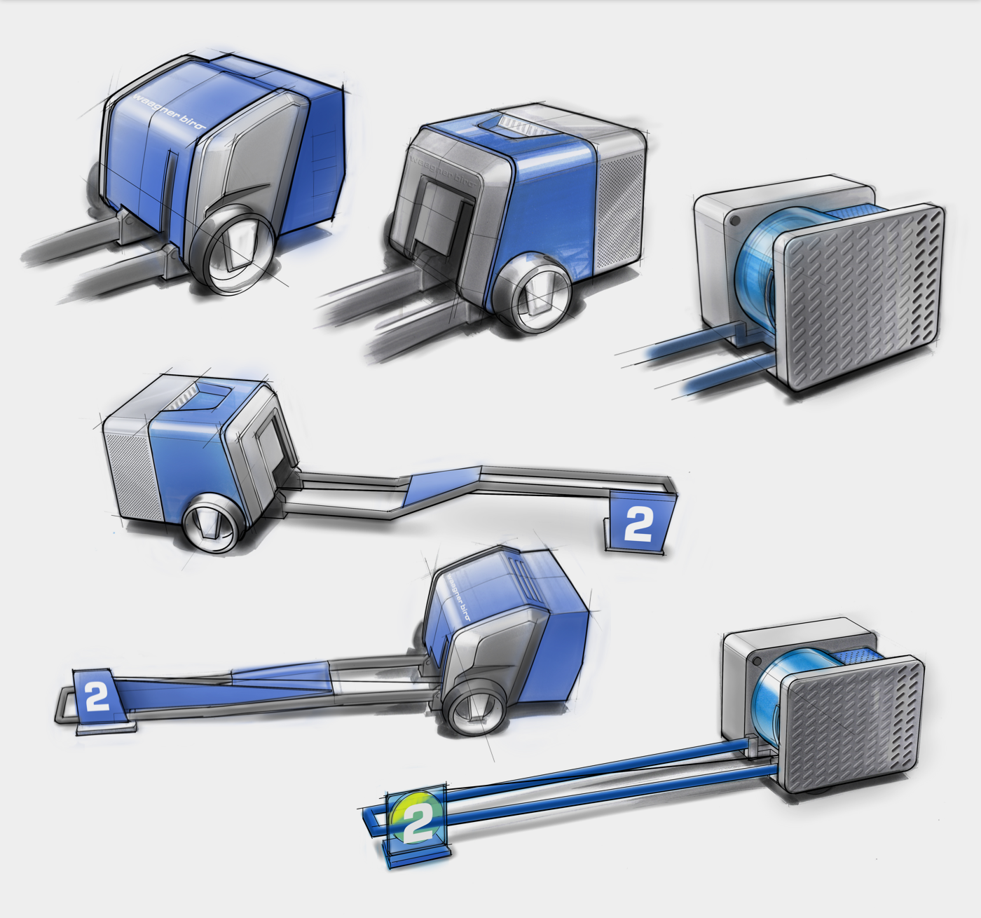 Hand drawn，Mechanics，Winch，stage，