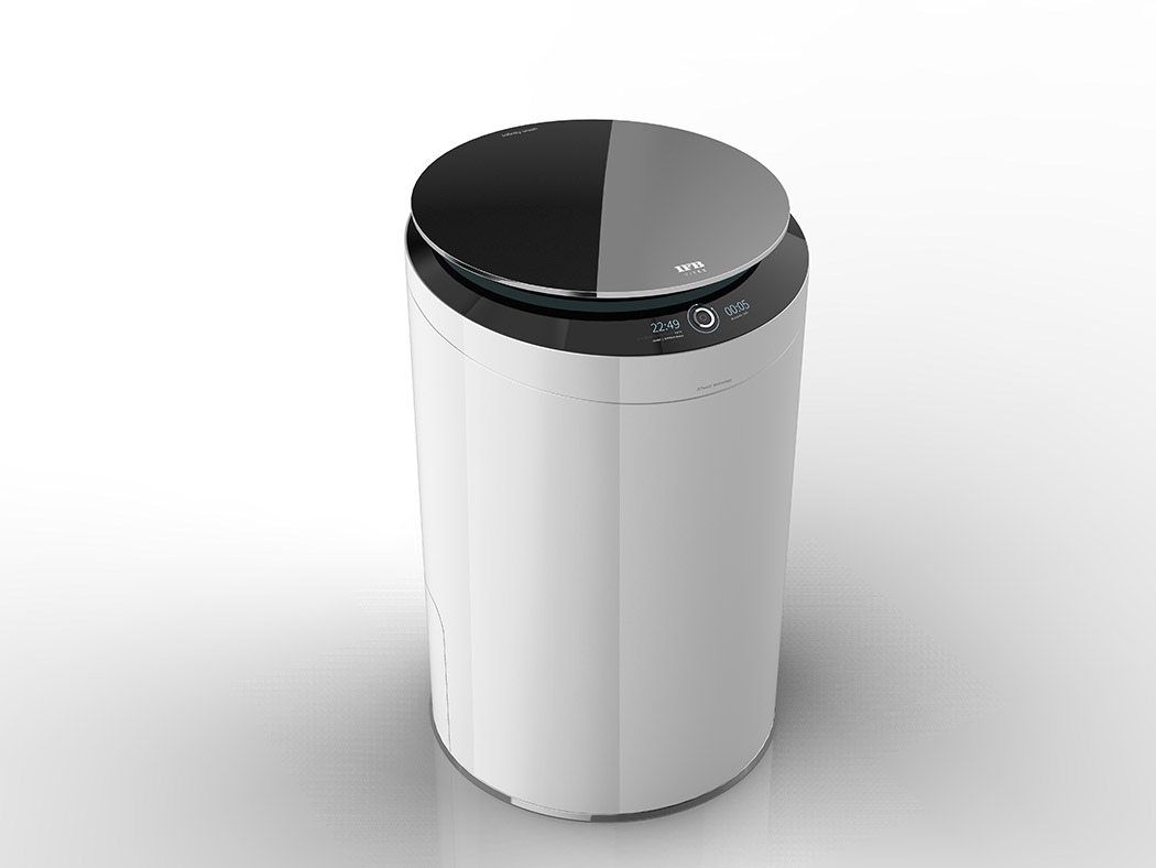 Turbulence design，LED lamp，curved surface，Washing machine，speed，