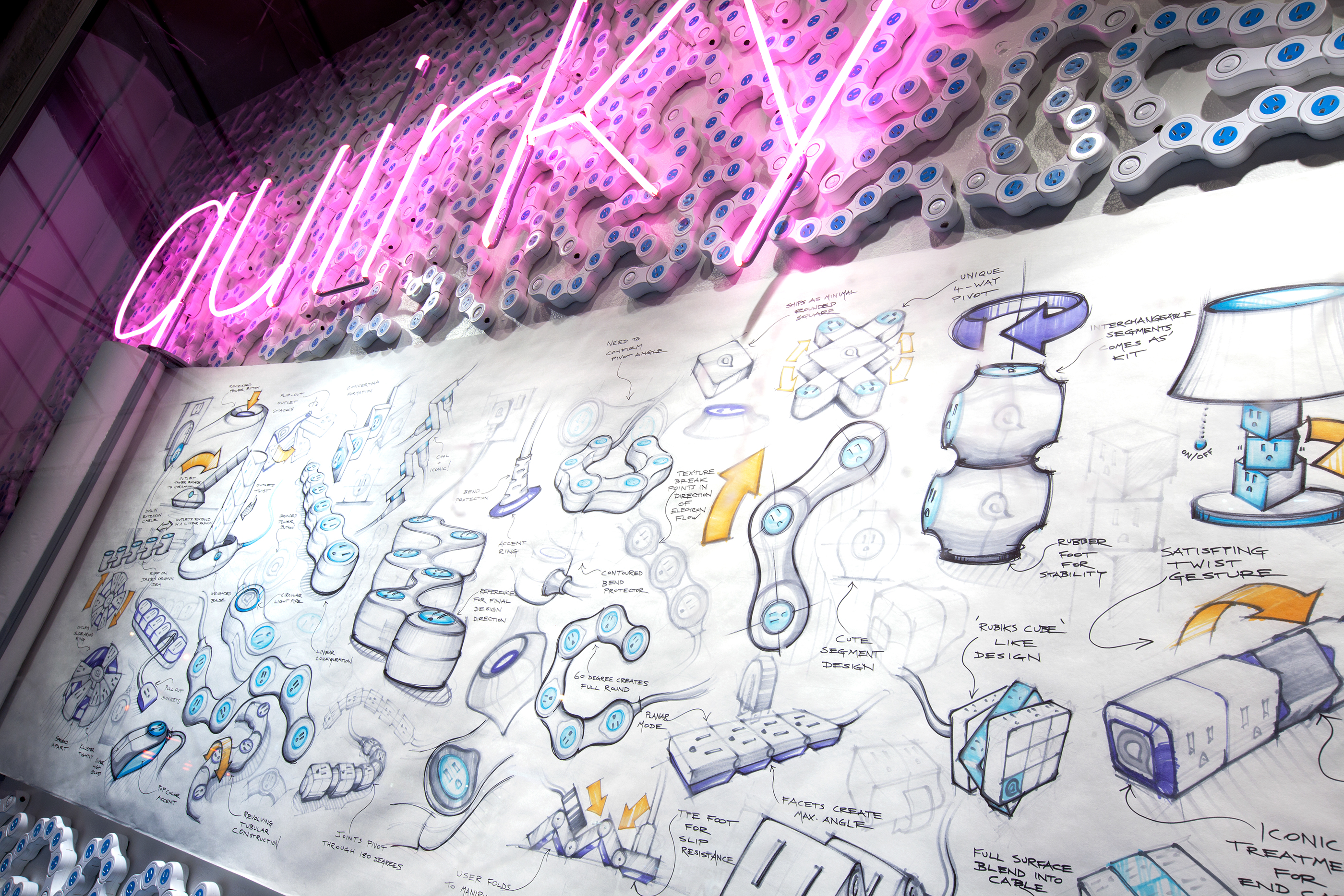 Quirky，Pivot Po，Lead Off Studio，Socket design，