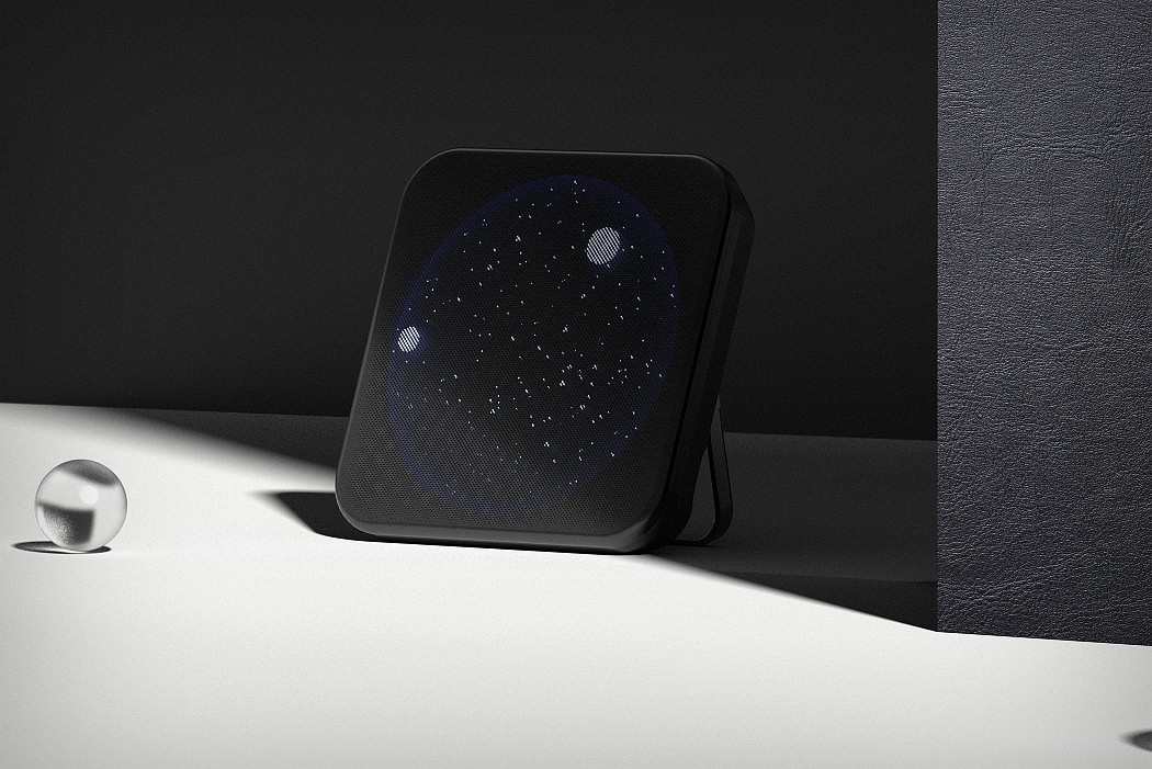 speaker，Clock，Northern Hemisphere starry sky，