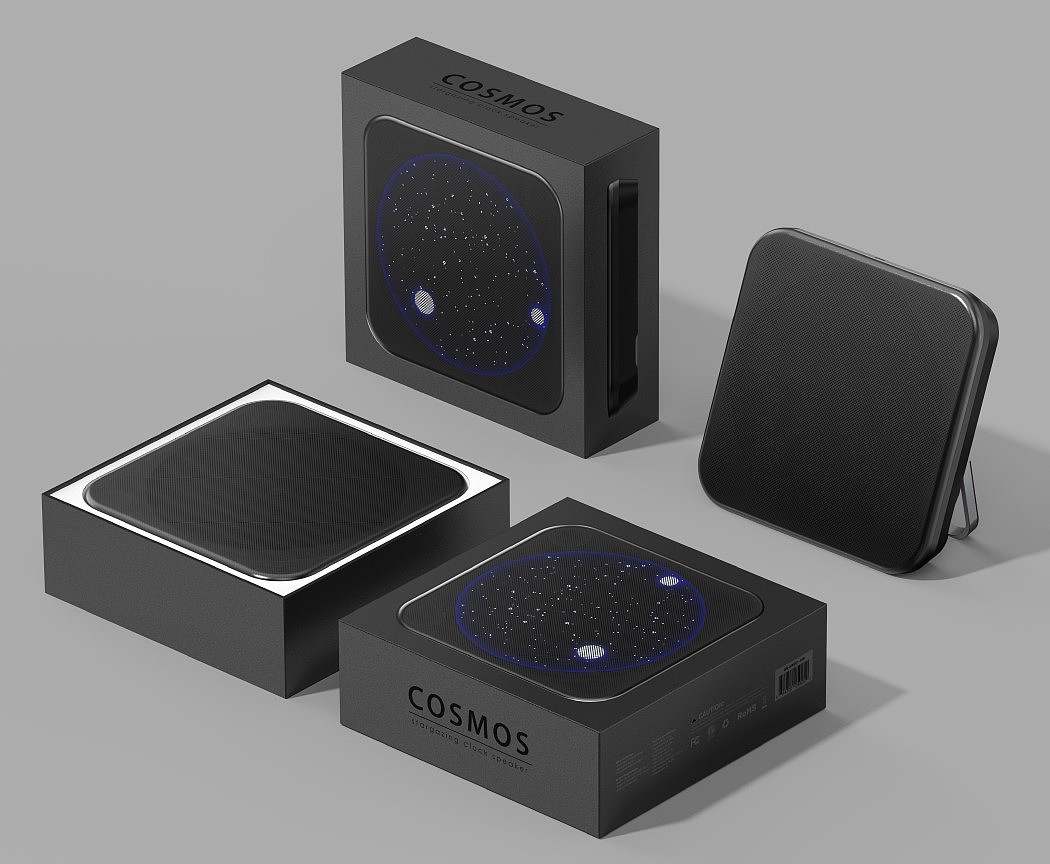 speaker，Clock，Northern Hemisphere starry sky，