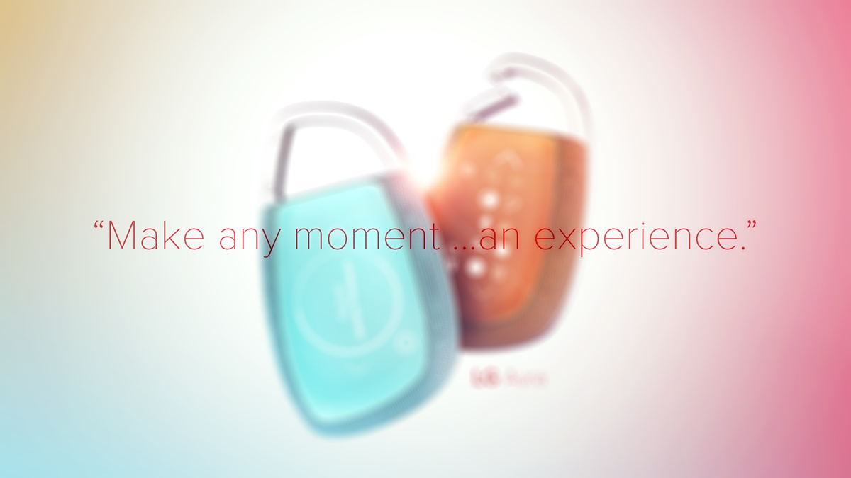 LG Aura，Sunny Su，loudspeaker box，