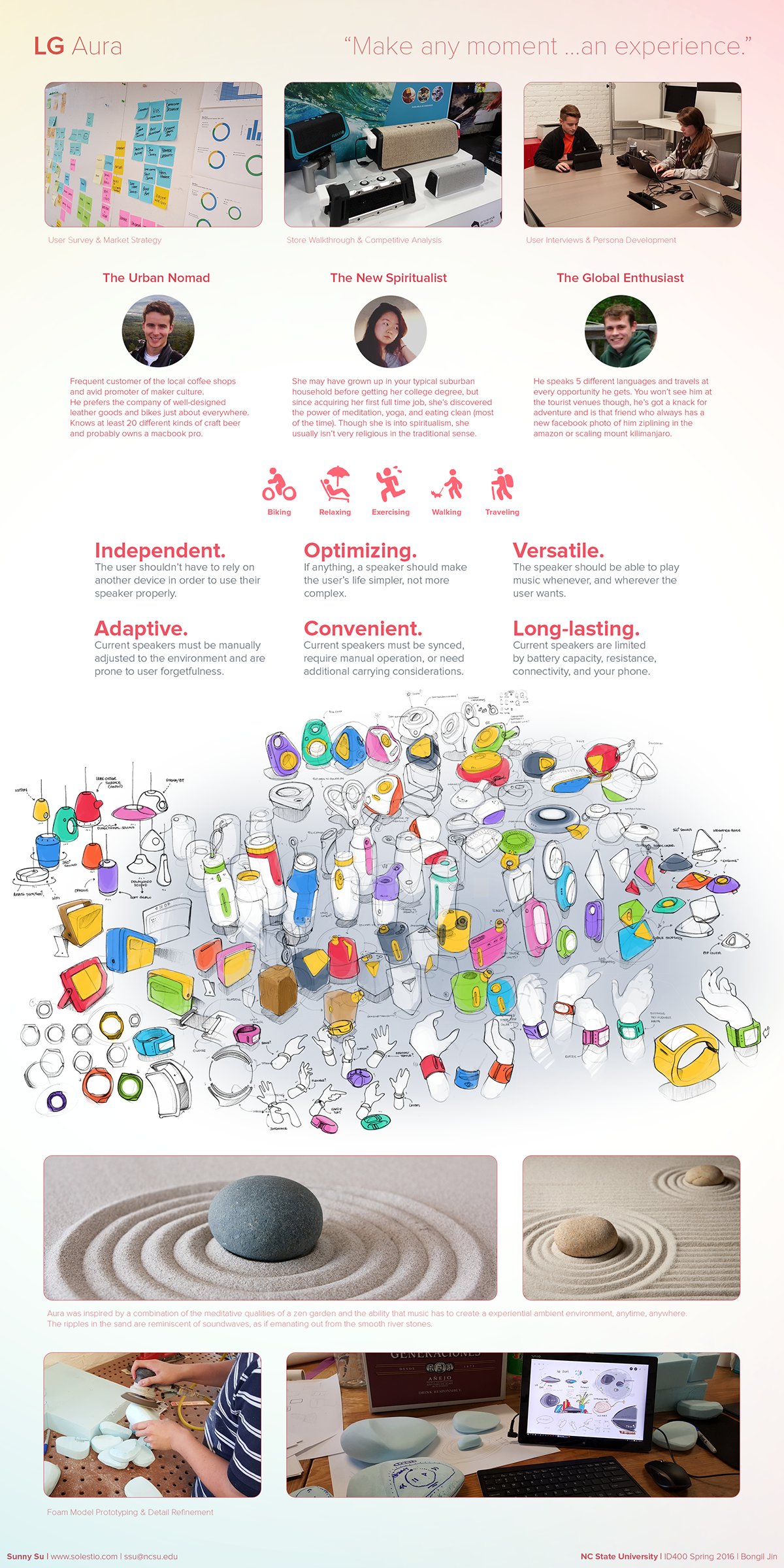 LG Aura，Sunny Su，loudspeaker box，