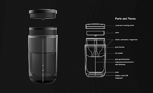 industrial design，Portable，intelligence，coffee cup，household electrical appliances，