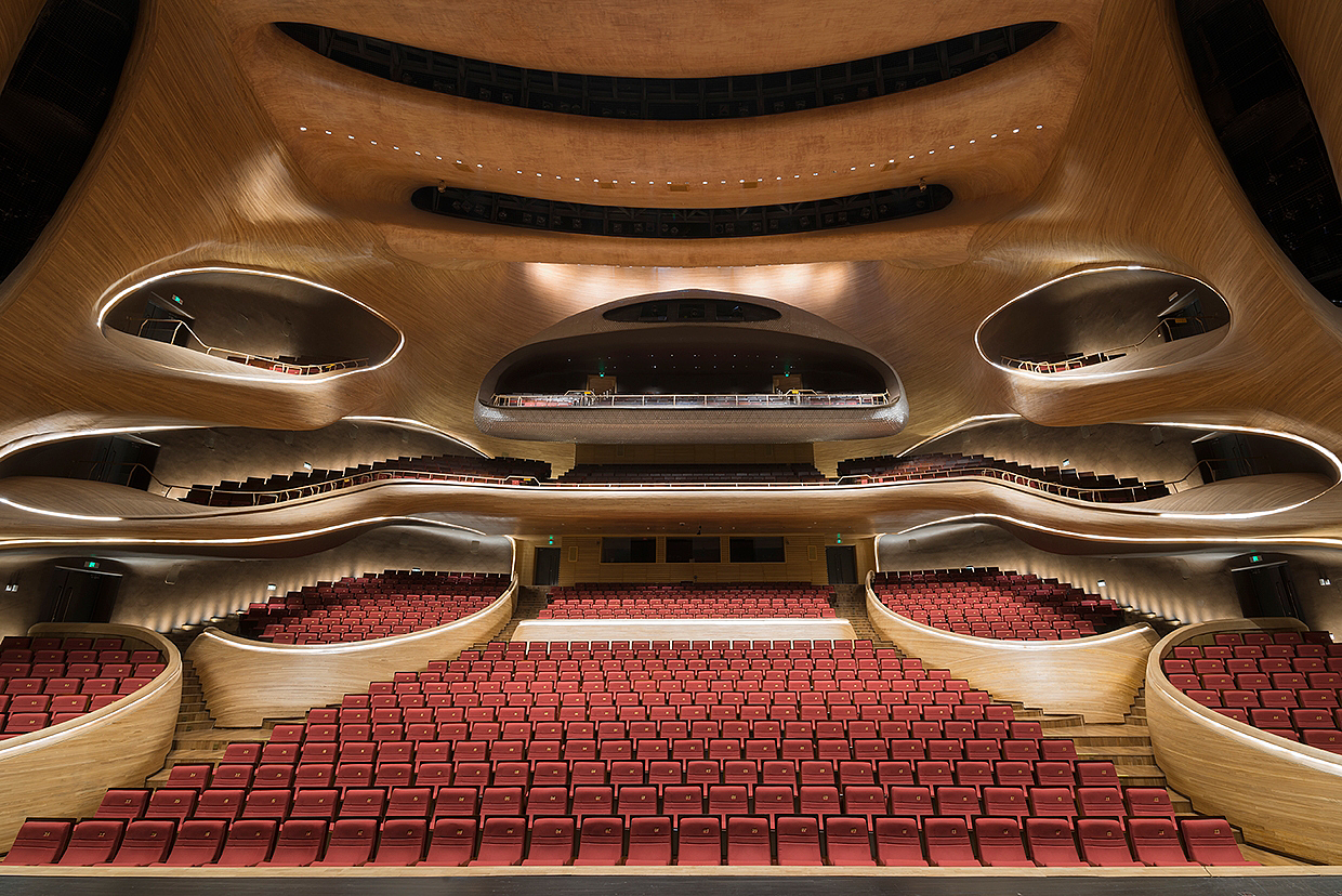Architectural design，opera house，Building interior，Grand Theatre，Landscape design，Indoor landscape，