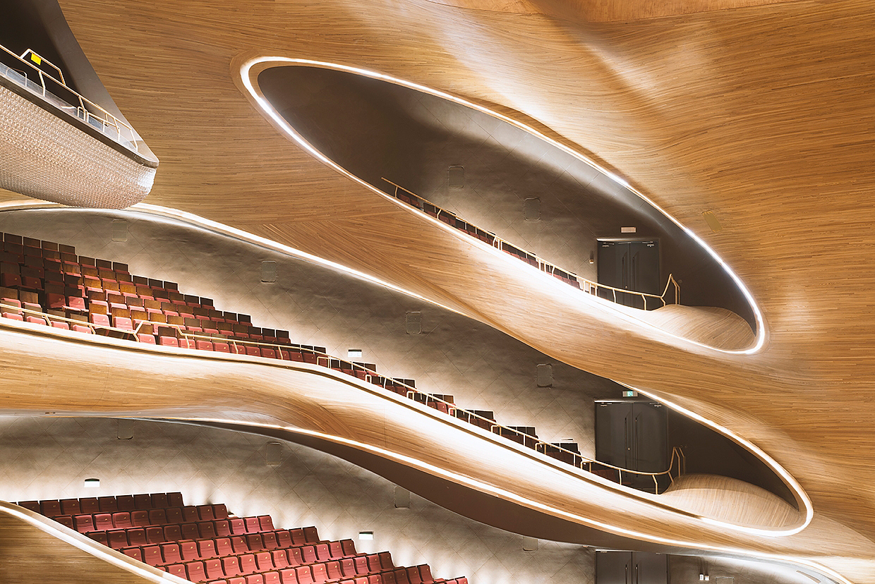 Architectural design，opera house，Building interior，Grand Theatre，Landscape design，Indoor landscape，