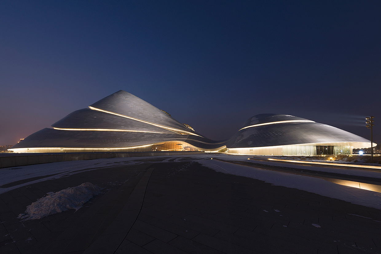 Architectural design，opera house，Building interior，Grand Theatre，Landscape design，Indoor landscape，