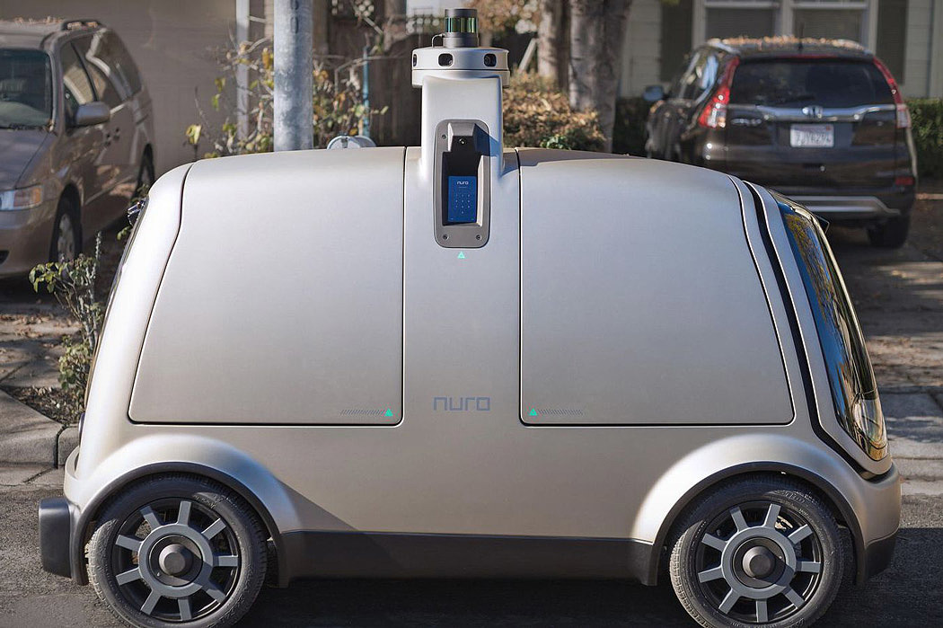 Nuro，vehicle，unmanned，Delivery，express，