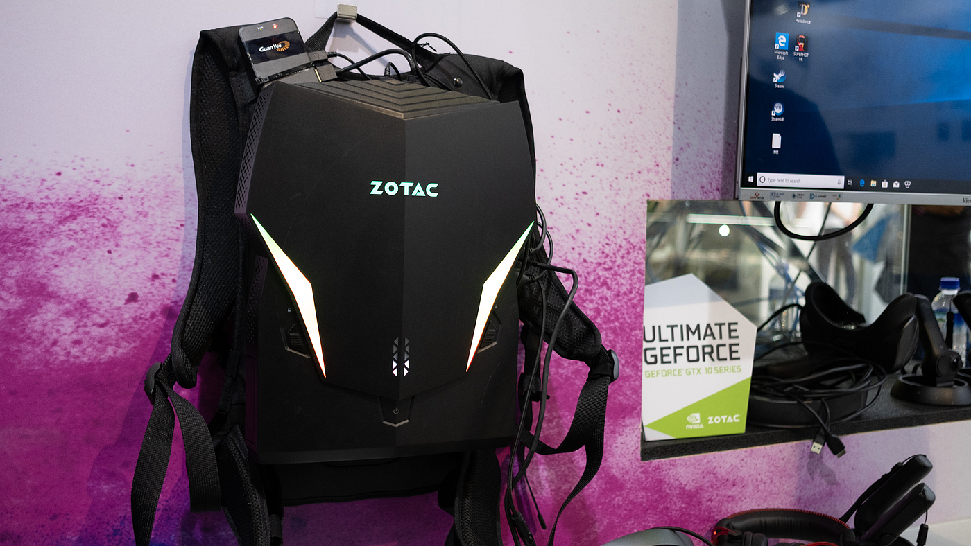 2018if Award，Digital，Virtual reality Backpack，VR GO 2.0，