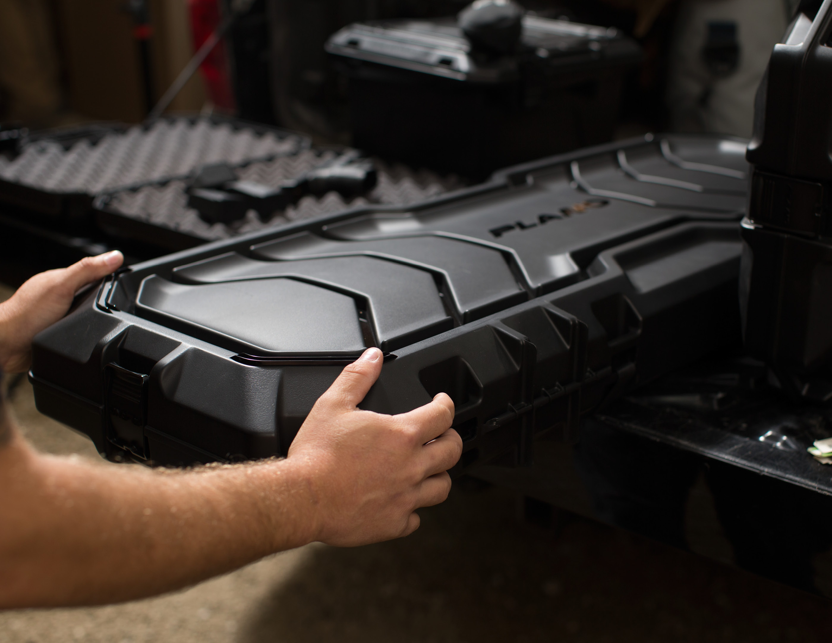 Brand design，Special box for guns，Plano，