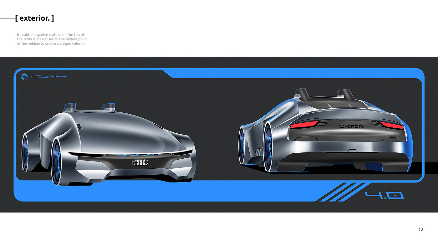 Design process，Concept car design，audi，