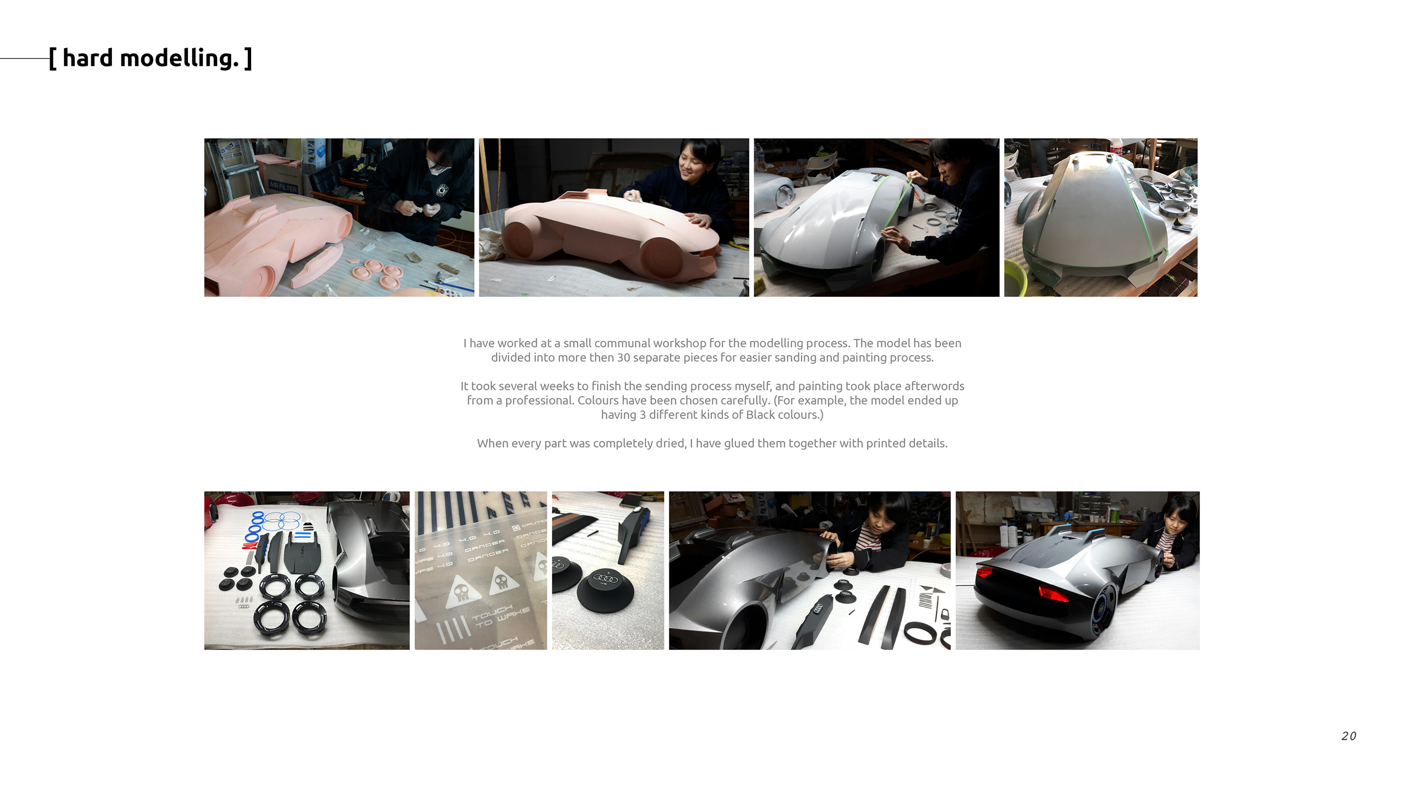Design process，Concept car design，audi，